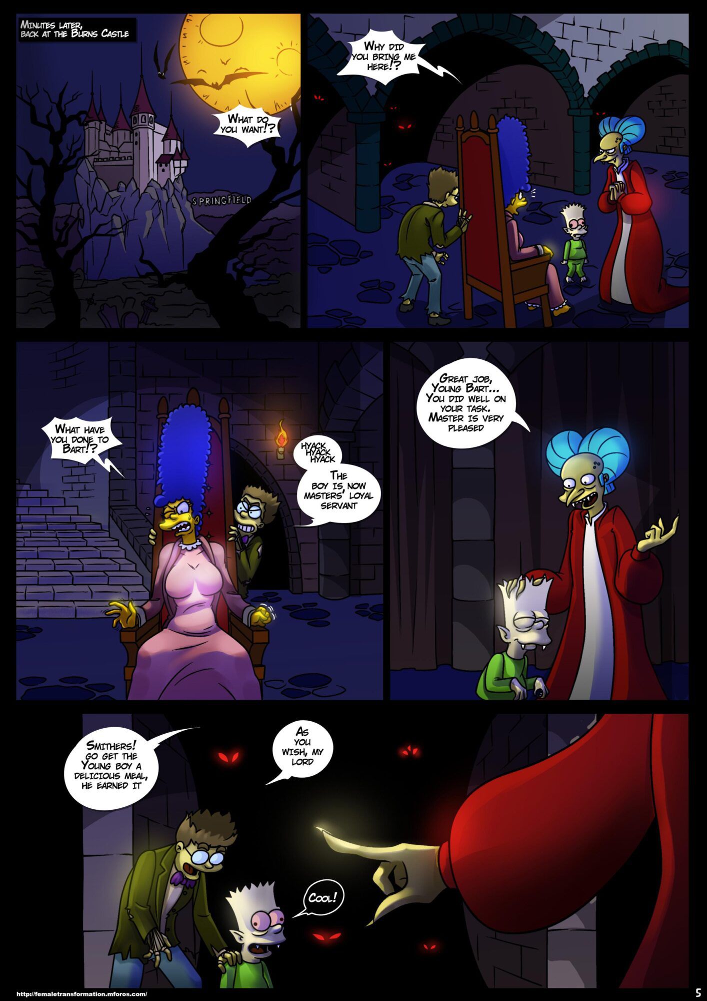 Treehouse Of Horror (The Simpsons) [KogeiKun] 4 . Treehouse Of Horror - Chapter 4 (The Simpsons) [KogeiKun] – page 7