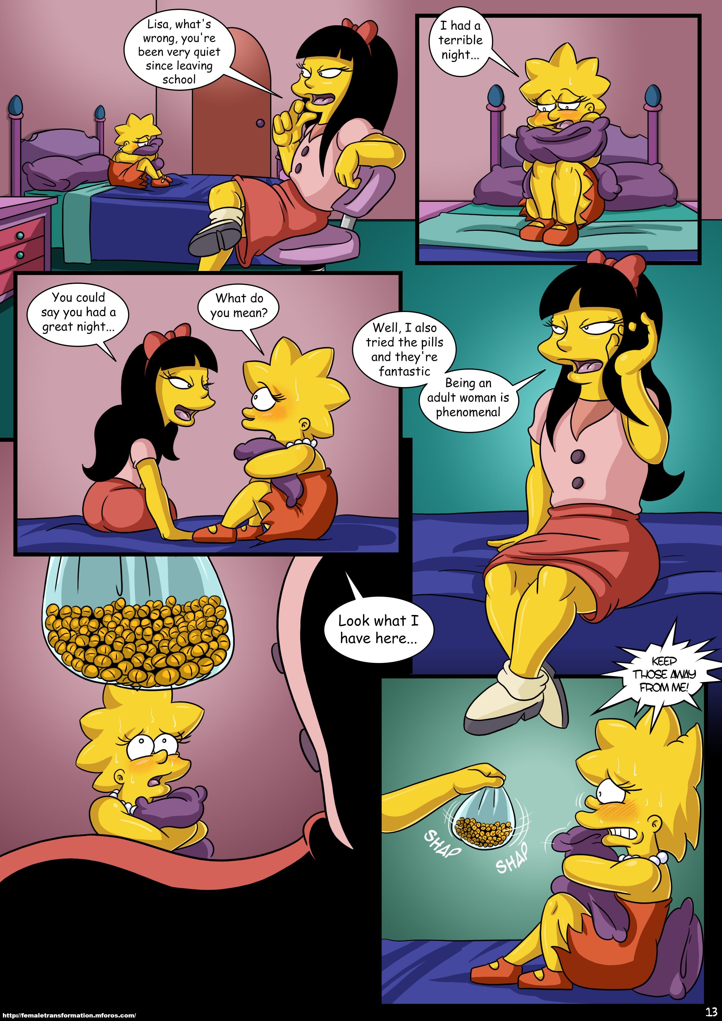 Treehouse Of Horror (The Simpsons) [KogeiKun] 3 . Treehouse Of Horror - Chapter 3 (The Simpsons) [KogeiKun] – page 16