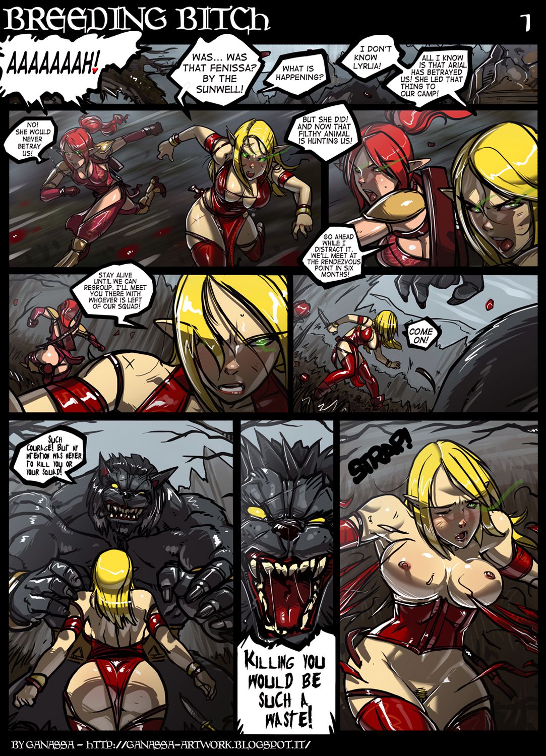 Breeding Bitch (World of Warcraft) [Ganassa] 1 . Breeding Bitch  - Chapter 1 (World of Warcraft) [Ganassa] – page 1