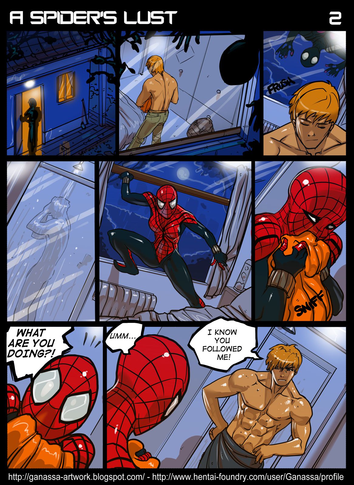 A Spider’s Lust (Spider-Man) [Ganassa] 1 . A Spider's Lust - Chapter 1 (Spider-Man) [Ganassa] – page 2