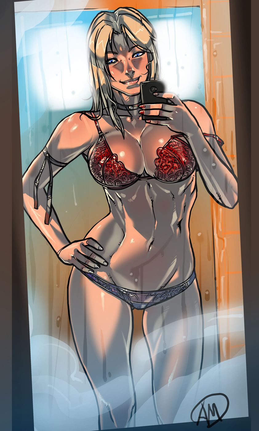 Mila in the Shower (Dead or Alive) [Ganassa] 1 . Mila in the Shower  - Chapter 1 (Dead or Alive) [Ganassa] – page 10