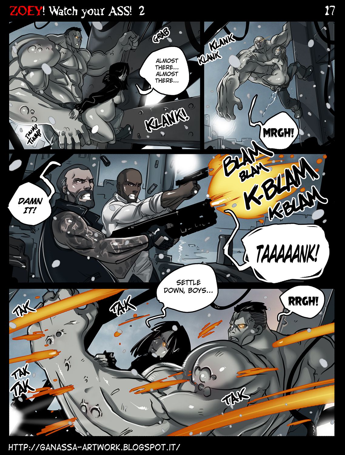 Zoey! Watch Your Ass! (Left 4 Dead) [Ganassa] 1 . Zoey! Watch Your Ass!  - Chapter 1 (Left 4 Dead) [Ganassa] – page 23