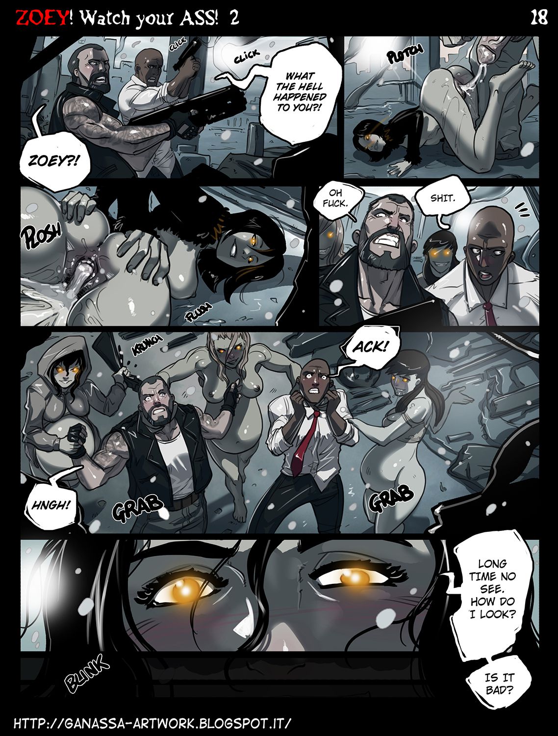 Zoey! Watch Your Ass! (Left 4 Dead) [Ganassa] 1 . Zoey! Watch Your Ass!  - Chapter 1 (Left 4 Dead) [Ganassa] – page 24