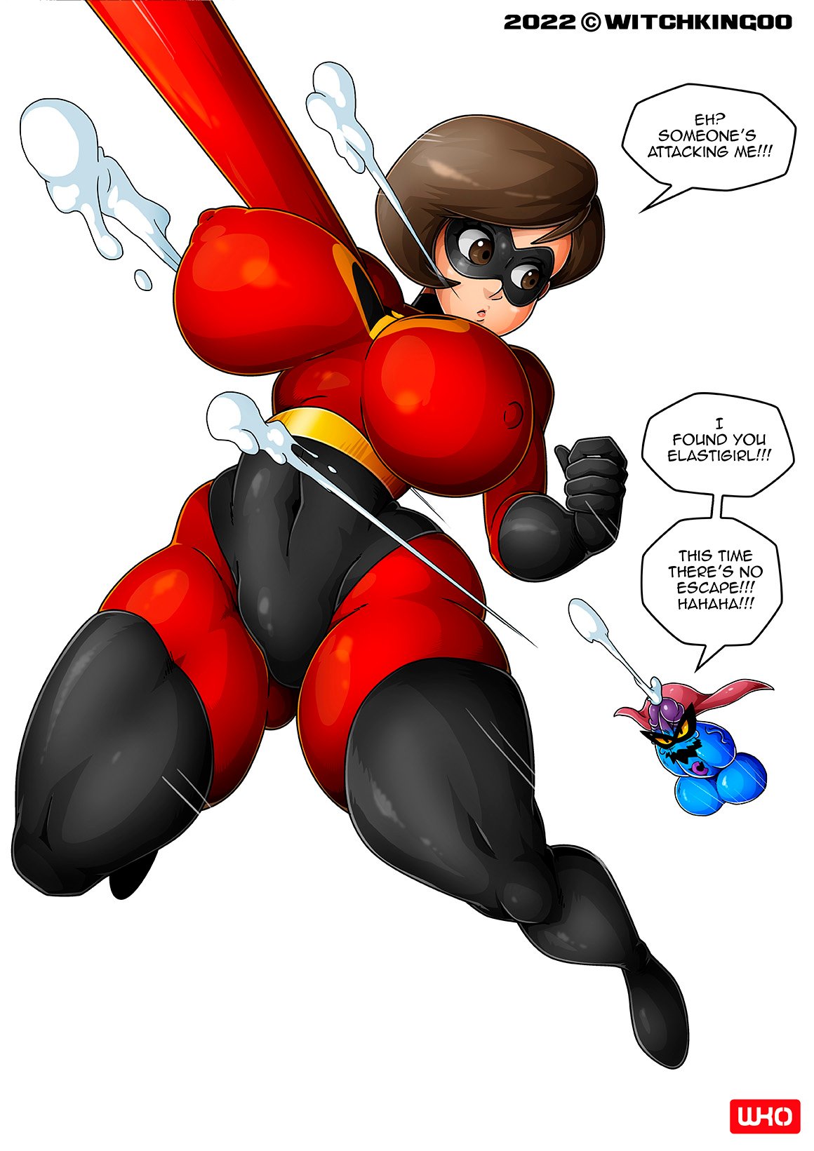 Elastigirl Mini Story (The Incredibles) [WitchKing00] 1 . Elastigirl Mini Story - Chapter 1 (The Incredibles) [WitchKing00] – page 2