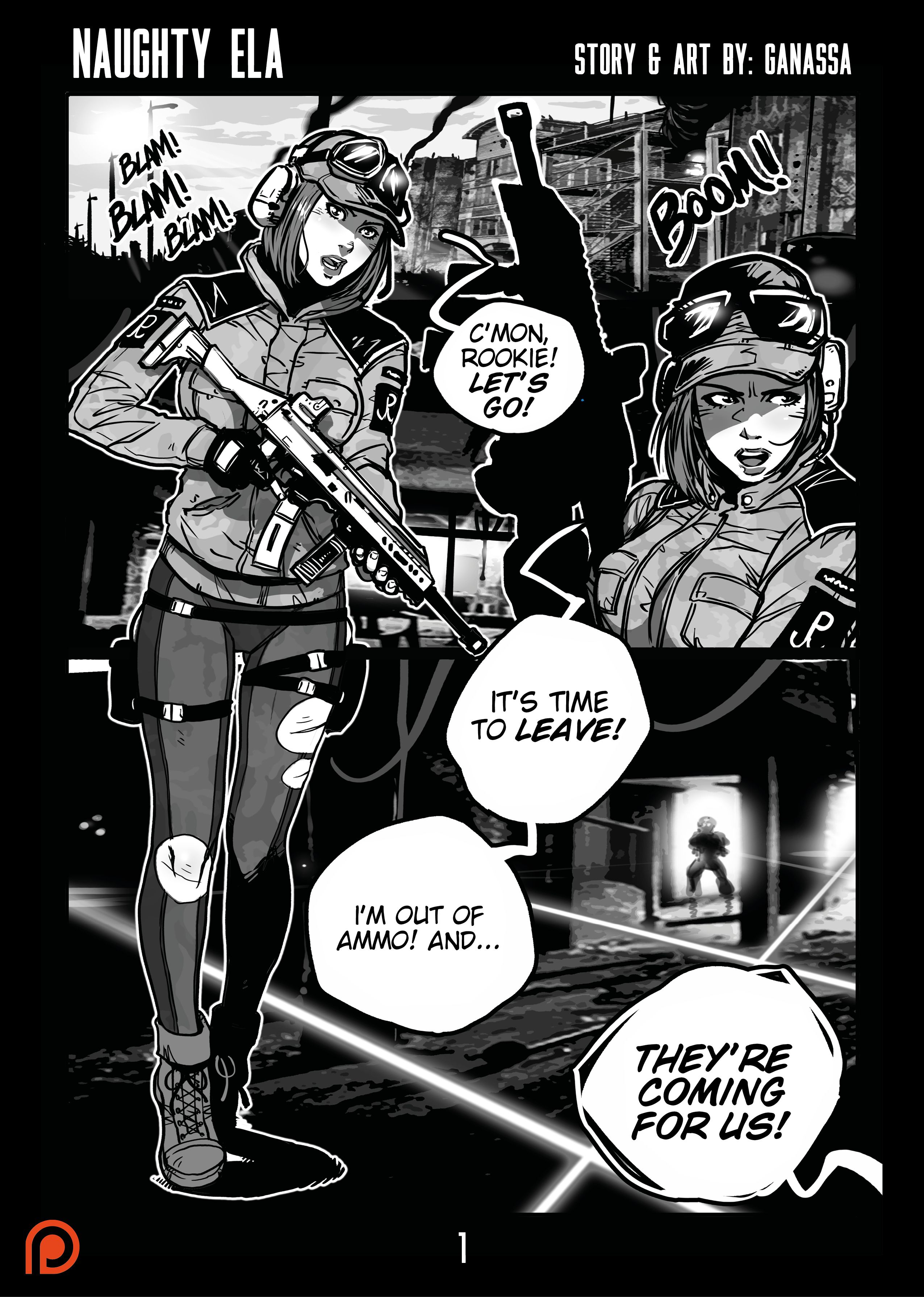Naughty Ela (Tom Clancy’s Rainbow Six Siege) [Ganassa] 1 . Naughty Ela - Chapter 1 (Tom Clancy's Rainbow Six Siege) [Ganassa] – page 1