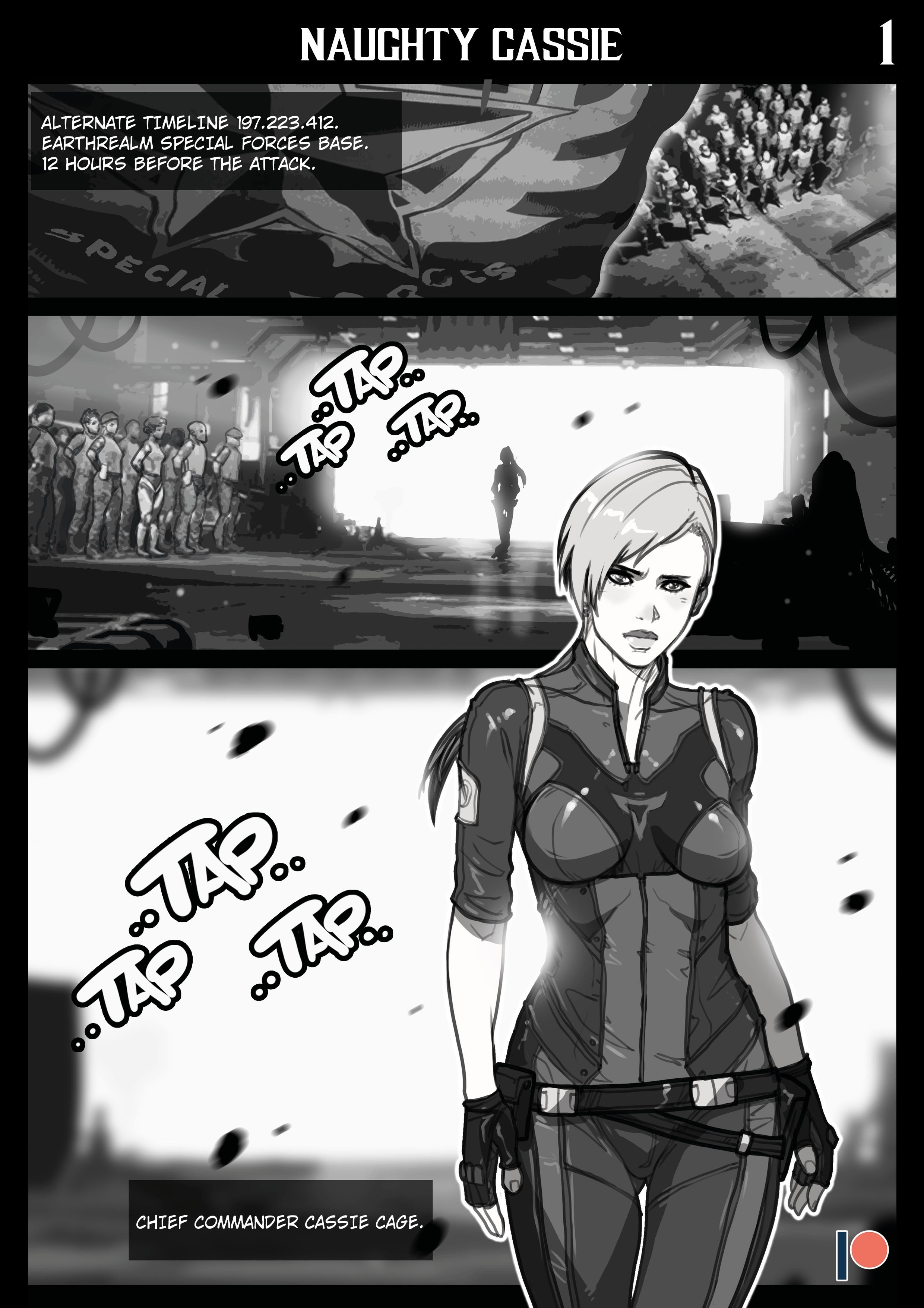 Naughty Cassie (Mortal Kombat) [Ganassa] 1 . Naughty Cassie - Chapter 1 (Mortal Kombat) [Ganassa] – page 2