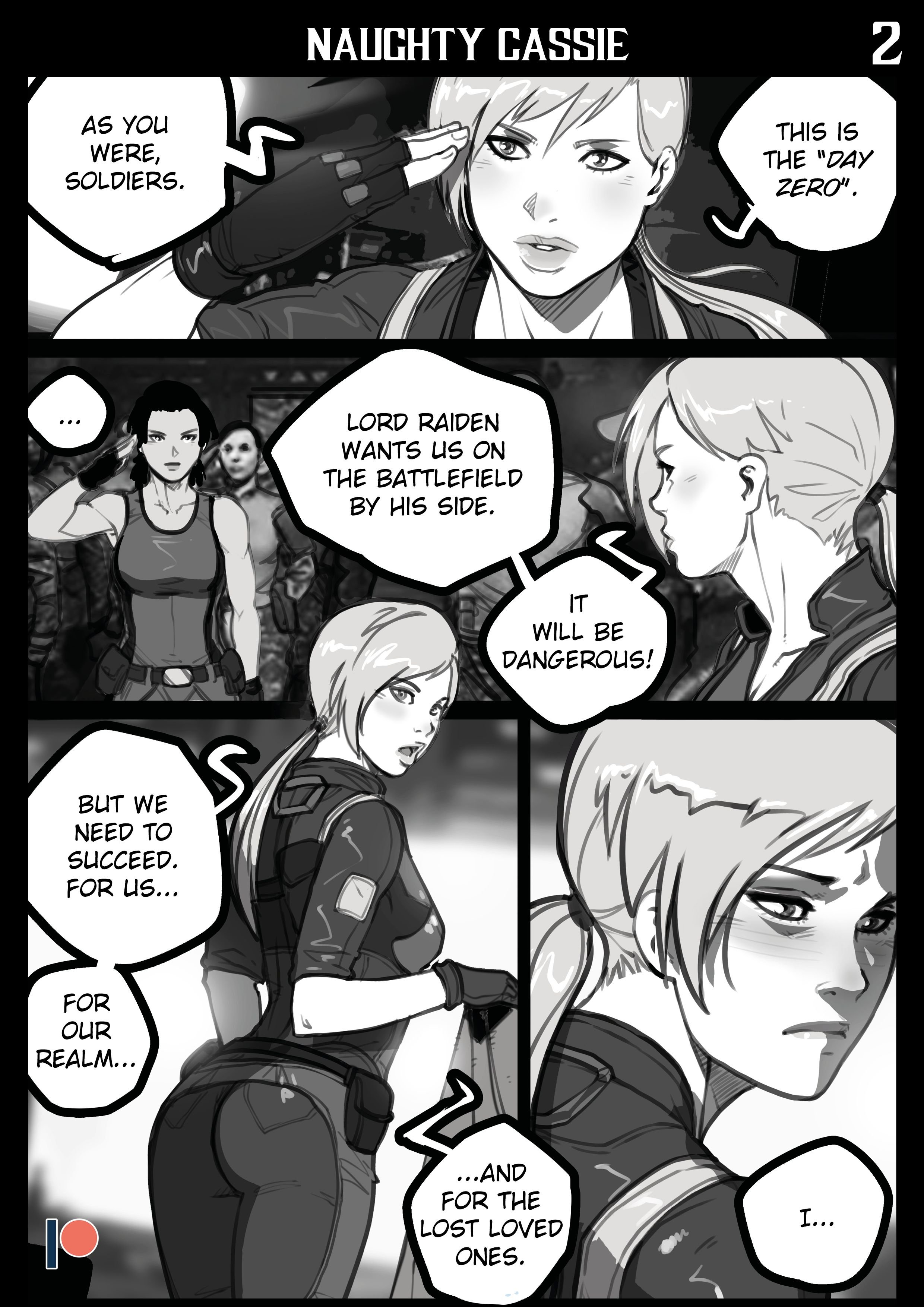 Naughty Cassie (Mortal Kombat) [Ganassa] 1 . Naughty Cassie - Chapter 1 (Mortal Kombat) [Ganassa] – page 3