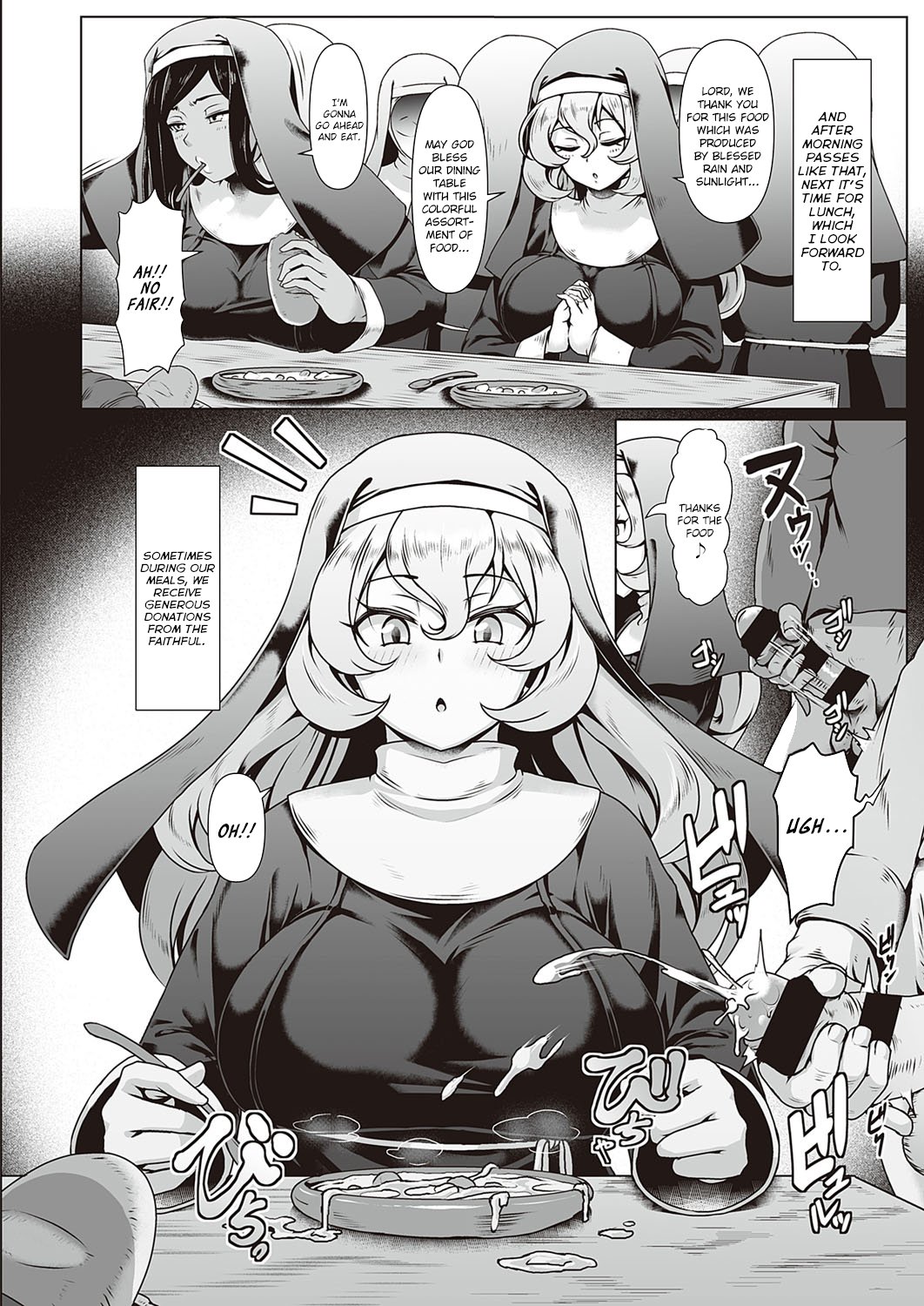 A Nun’s Obscene Life [Shiden Hiro] 1 . A Nun's Obscene Life - Chapter 1 [Shiden Hiro] – page 10