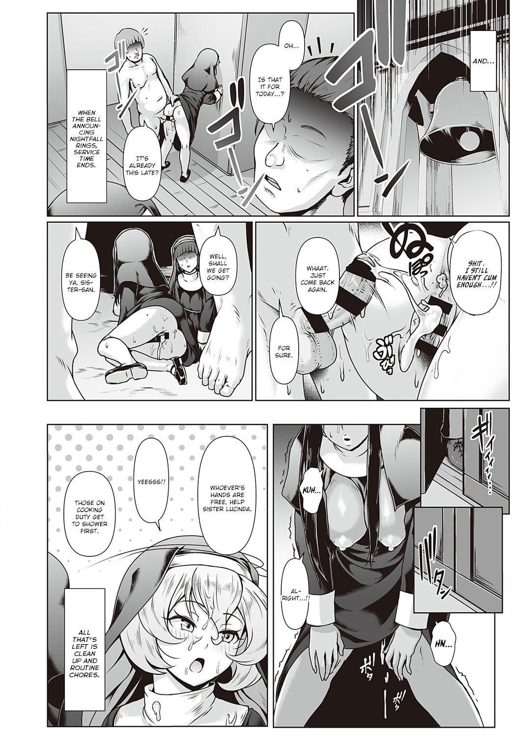 A Nun’s Obscene Life [Shiden Hiro] 1 . A Nun's Obscene Life - Chapter 1 [Shiden Hiro] – page 16