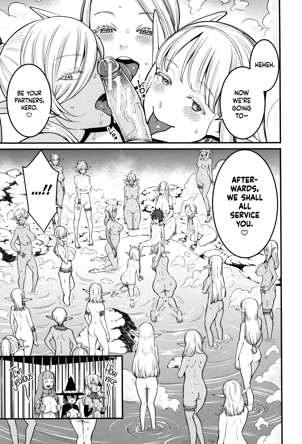 Dick Training Quest [Agata] 2 . Dick Training Quest  - Chapter 2 - Little Hero's Huge Orgy At the Elf Village [Agata] – page 17