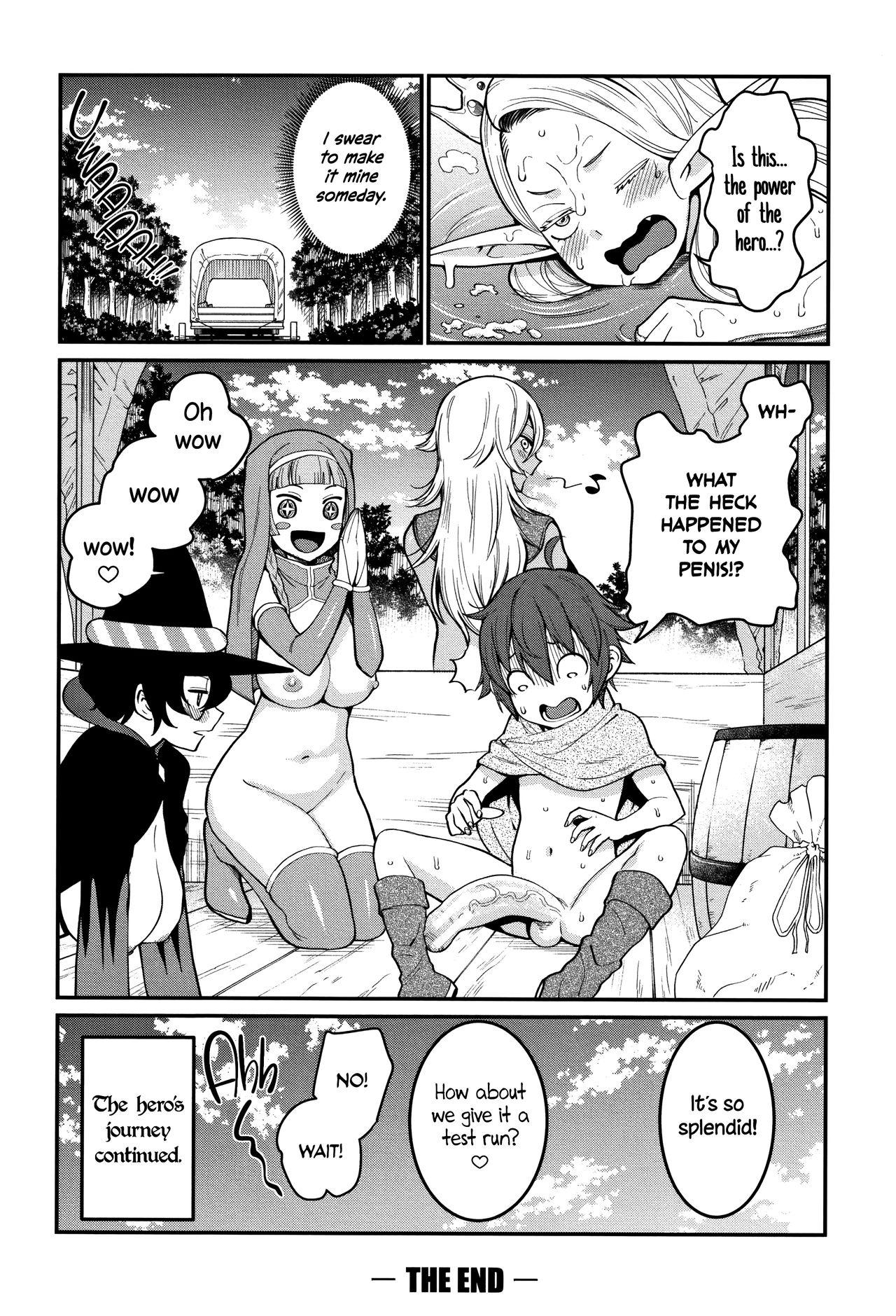 Dick Training Quest [Agata] 2 . Dick Training Quest  - Chapter 2 - Little Hero's Huge Orgy At the Elf Village [Agata] – page 26