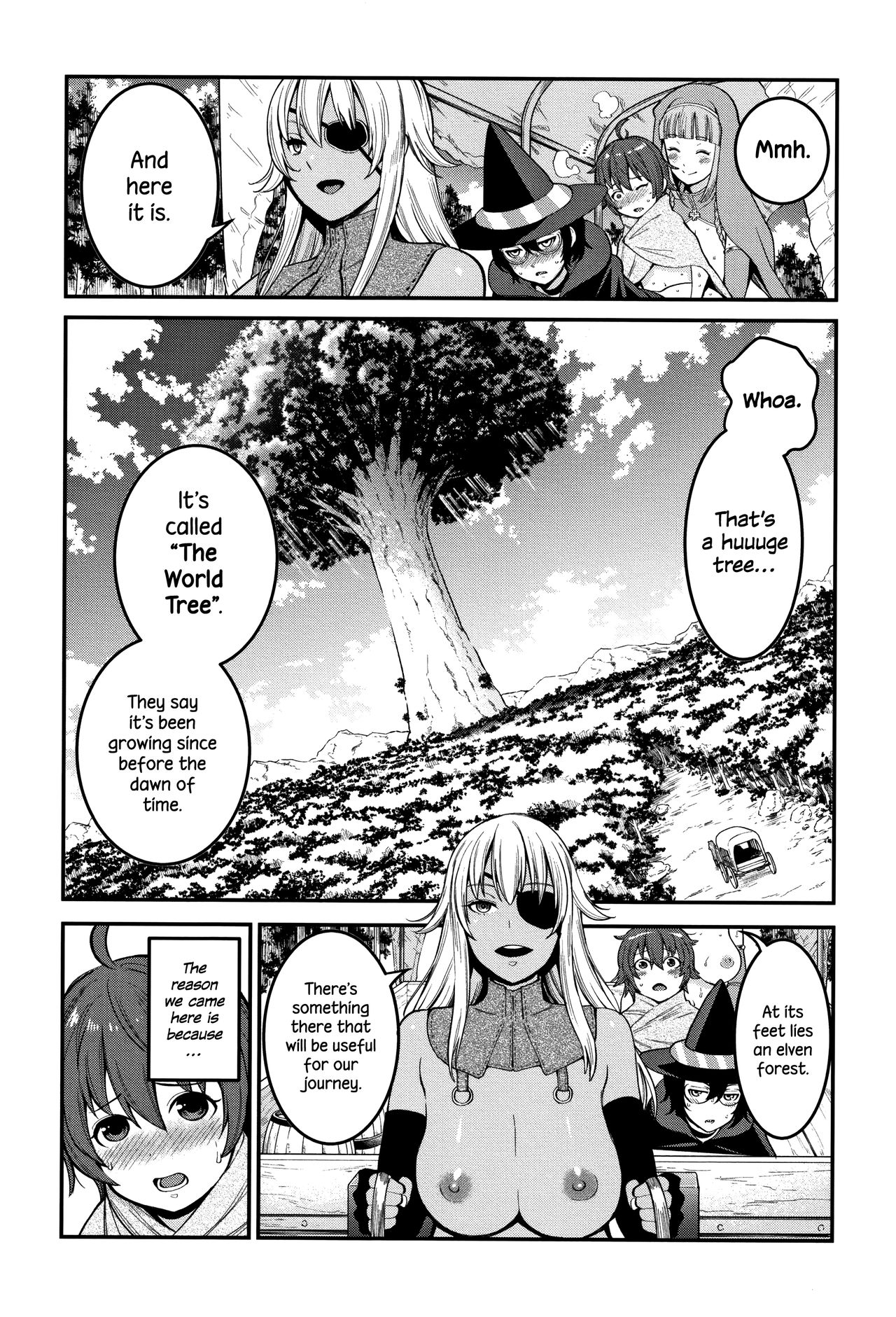 Dick Training Quest [Agata] 2 . Dick Training Quest  - Chapter 2 - Little Hero's Huge Orgy At the Elf Village [Agata] – page 4