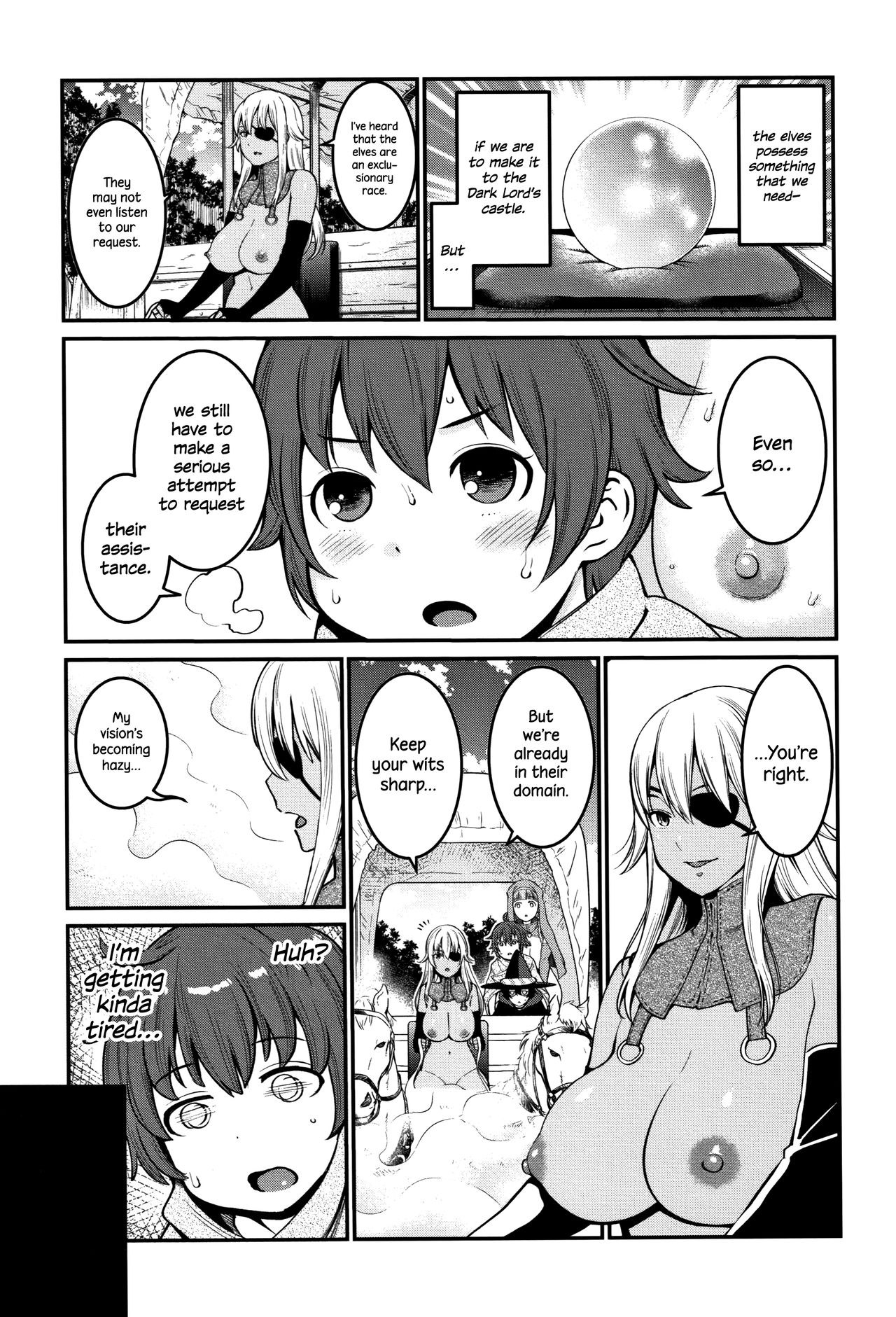 Dick Training Quest [Agata] 2 . Dick Training Quest  - Chapter 2 - Little Hero's Huge Orgy At the Elf Village [Agata] – page 5