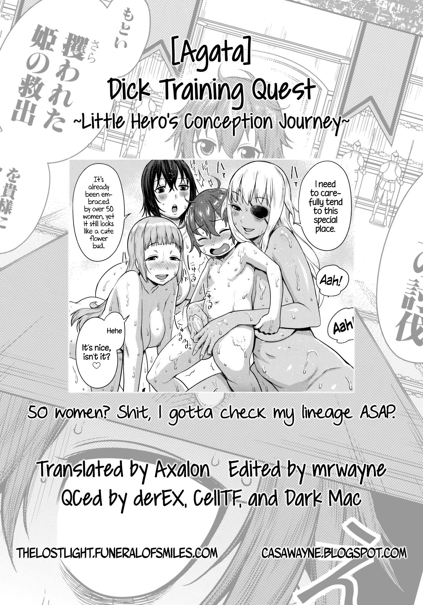 Dick Training Quest [Agata] 1 . Dick Training Quest  - Chapter 1 - Little Hero's Conception Journey [Agata] – page 34