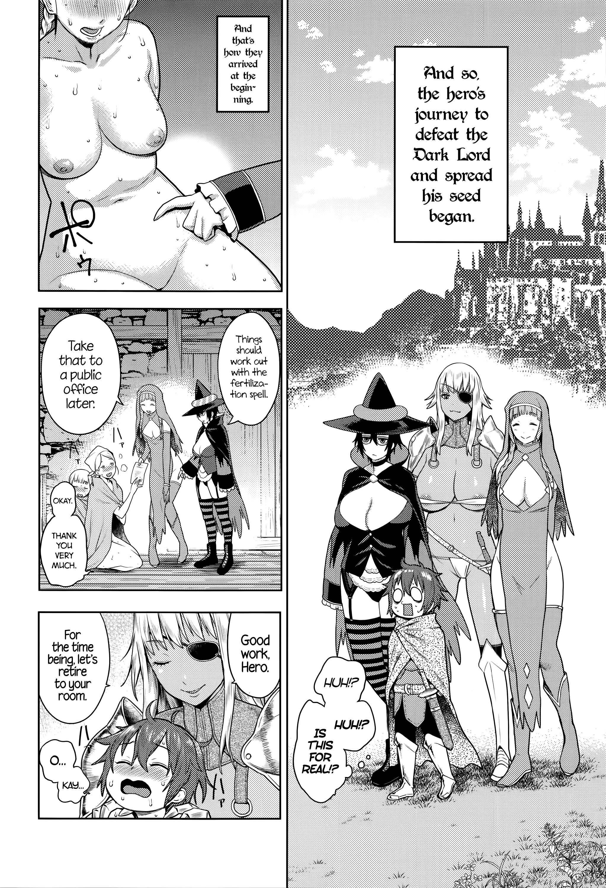 Dick Training Quest [Agata] 1 . Dick Training Quest  - Chapter 1 - Little Hero's Conception Journey [Agata] – page 6