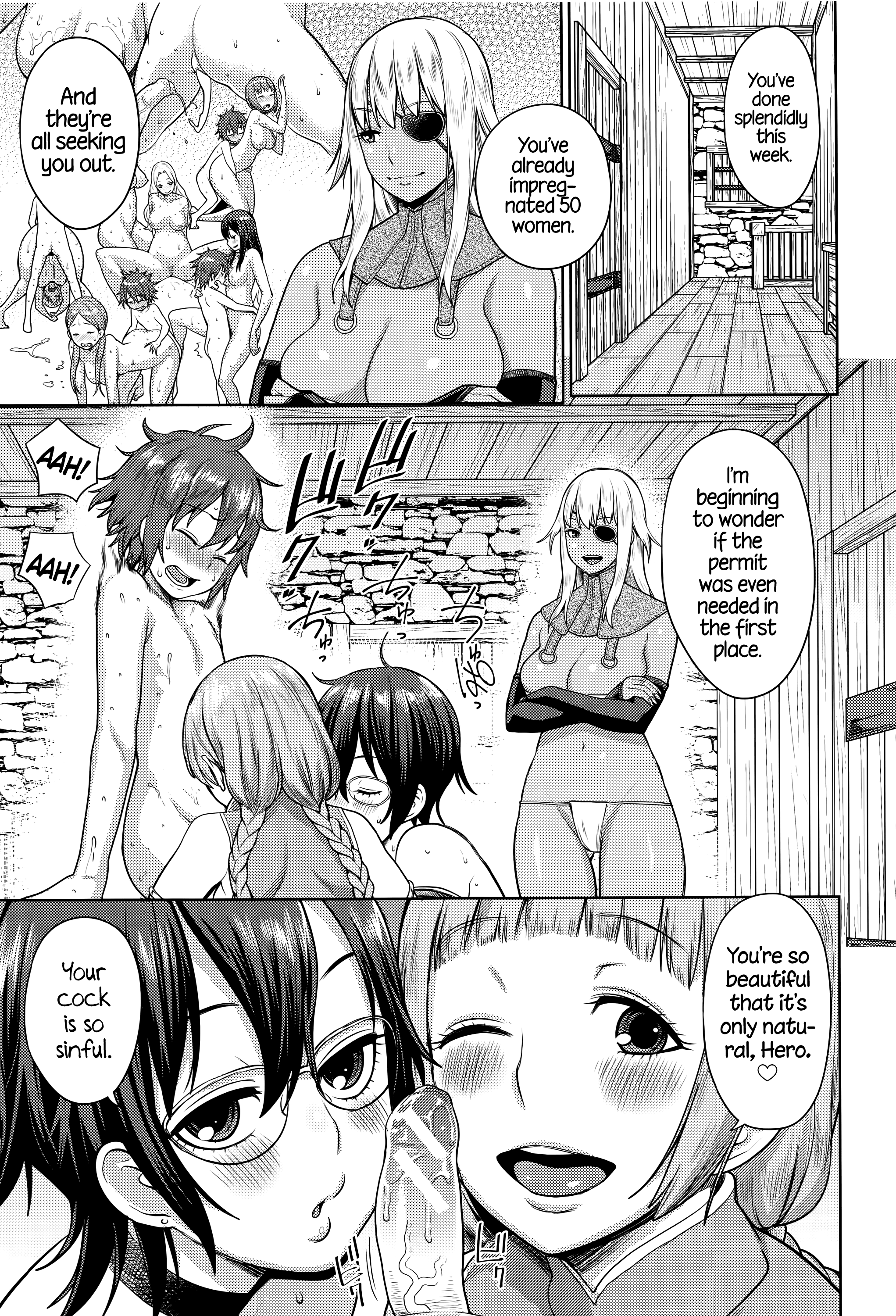 Dick Training Quest [Agata] 1 . Dick Training Quest  - Chapter 1 - Little Hero's Conception Journey [Agata] – page 7