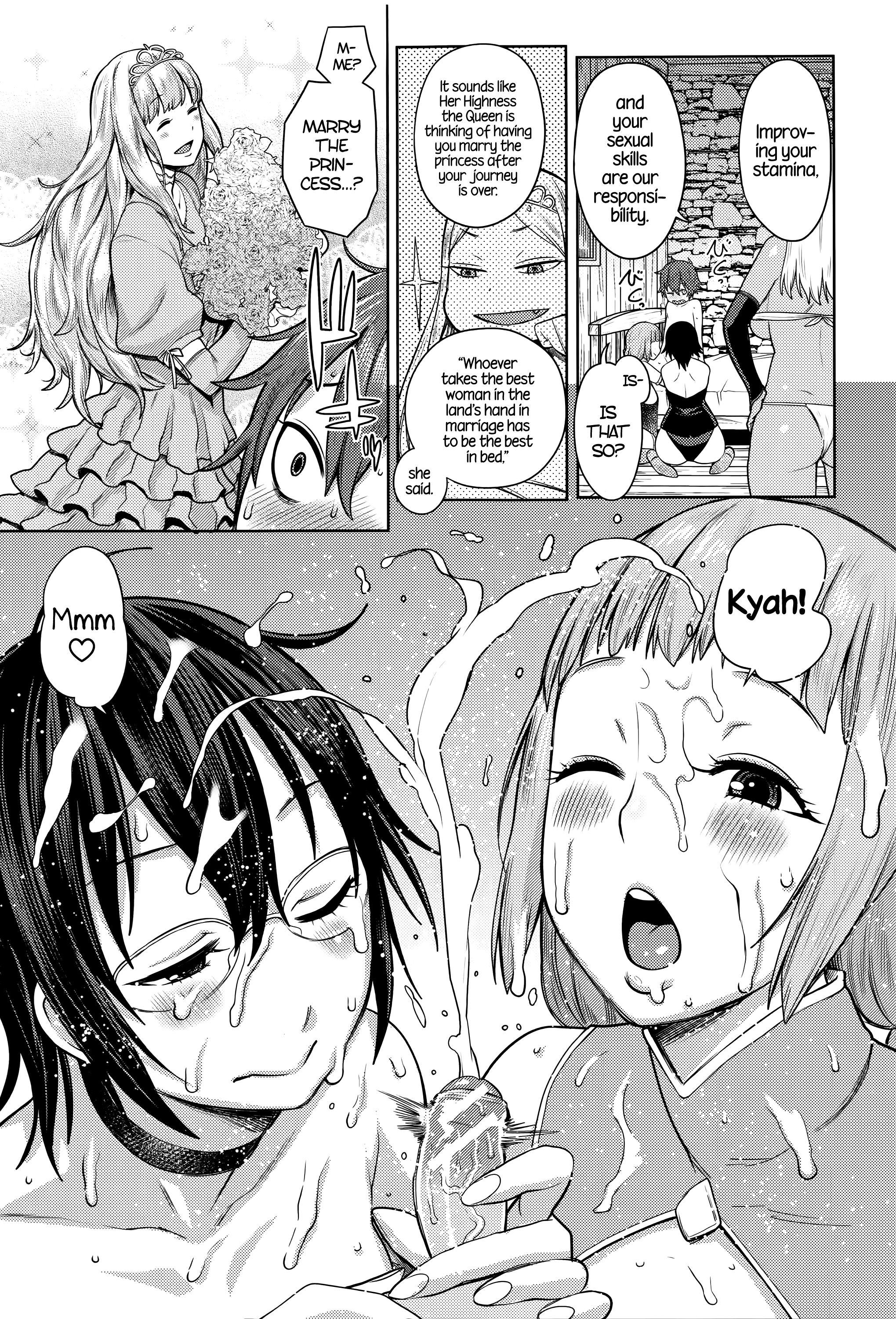 Dick Training Quest [Agata] 1 . Dick Training Quest  - Chapter 1 - Little Hero's Conception Journey [Agata] – page 9