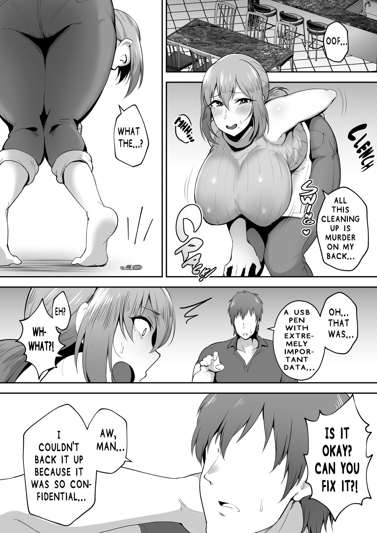 Yoko, Cheating Vigorous Busty Wife [Gagarin Kichi] 1 . Yoko, Cheating Vigorous Busty Wife - Chapter 1  [Gagarin Kichi] – page 8