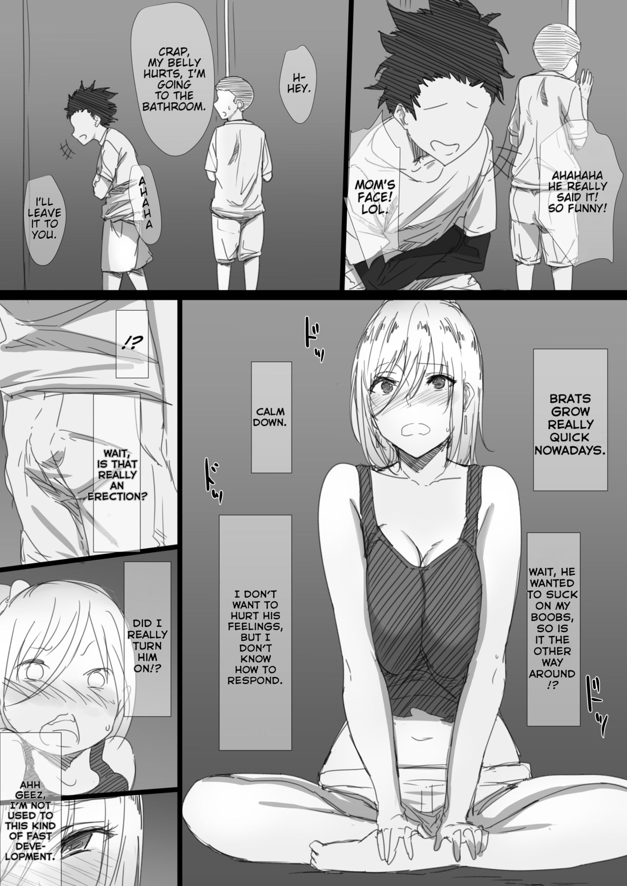 Yanmama Oba-san no Miwaku no Karada [Hari Poteto] 1 . Yanmama Oba-san no Miwaku no Karada - Chapter 1 [Hari Poteto] – page 11