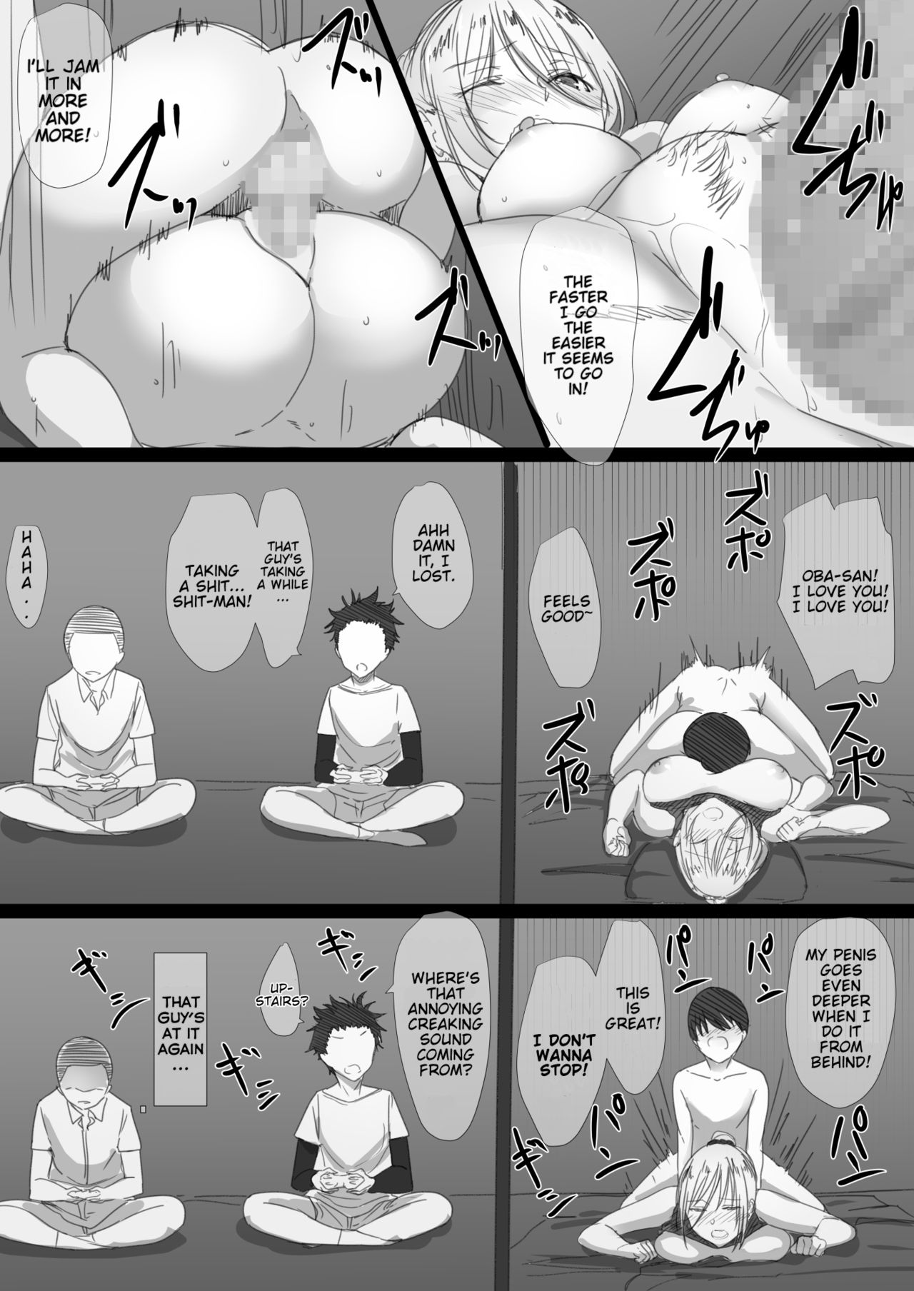 Yanmama Oba-san no Miwaku no Karada [Hari Poteto] 1 . Yanmama Oba-san no Miwaku no Karada - Chapter 1 [Hari Poteto] – page 36
