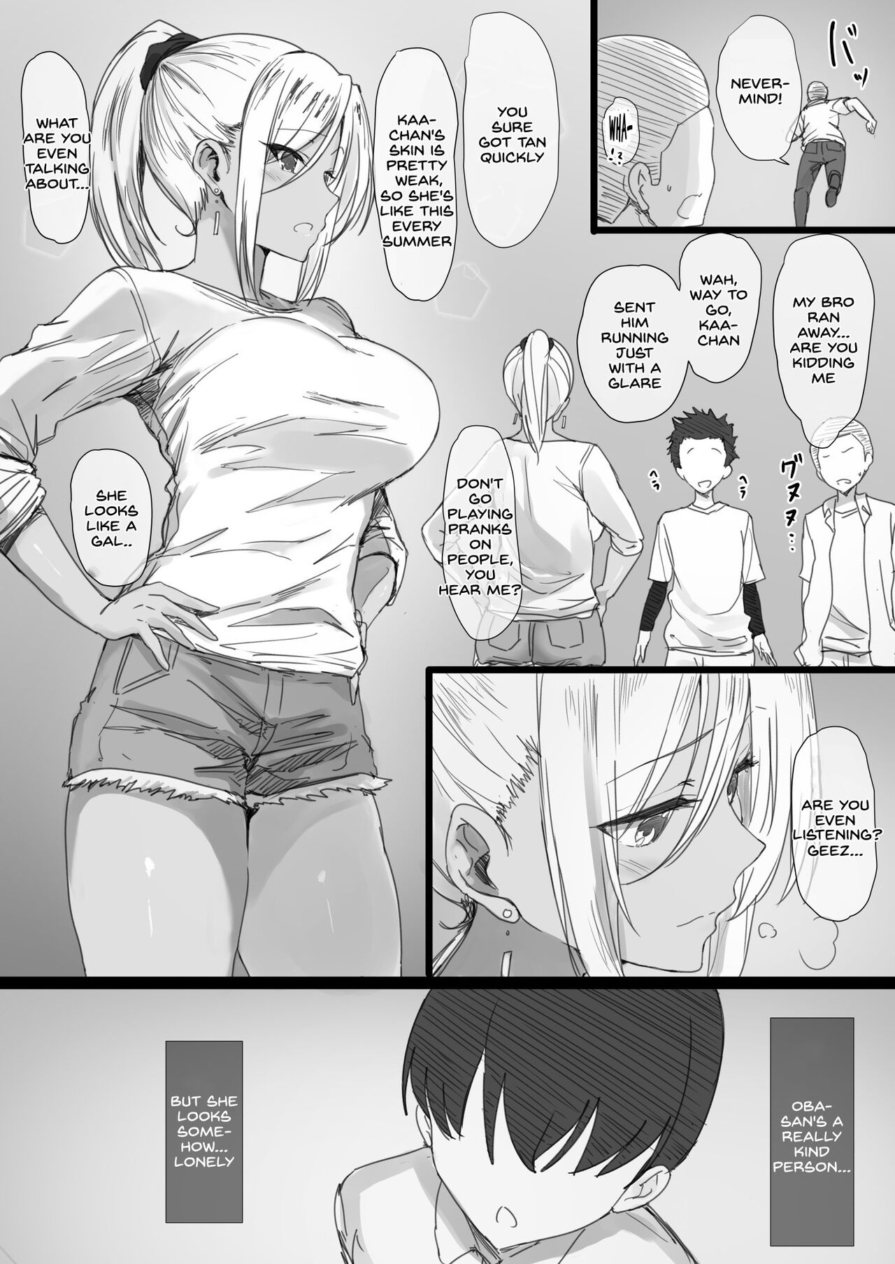 Yanmama Oba-san no Miwaku no Karada [Hari Poteto] 2 . Yanmama Oba-san no Miwaku no Karada - Chapter 2 [Hari Poteto] – page 5
