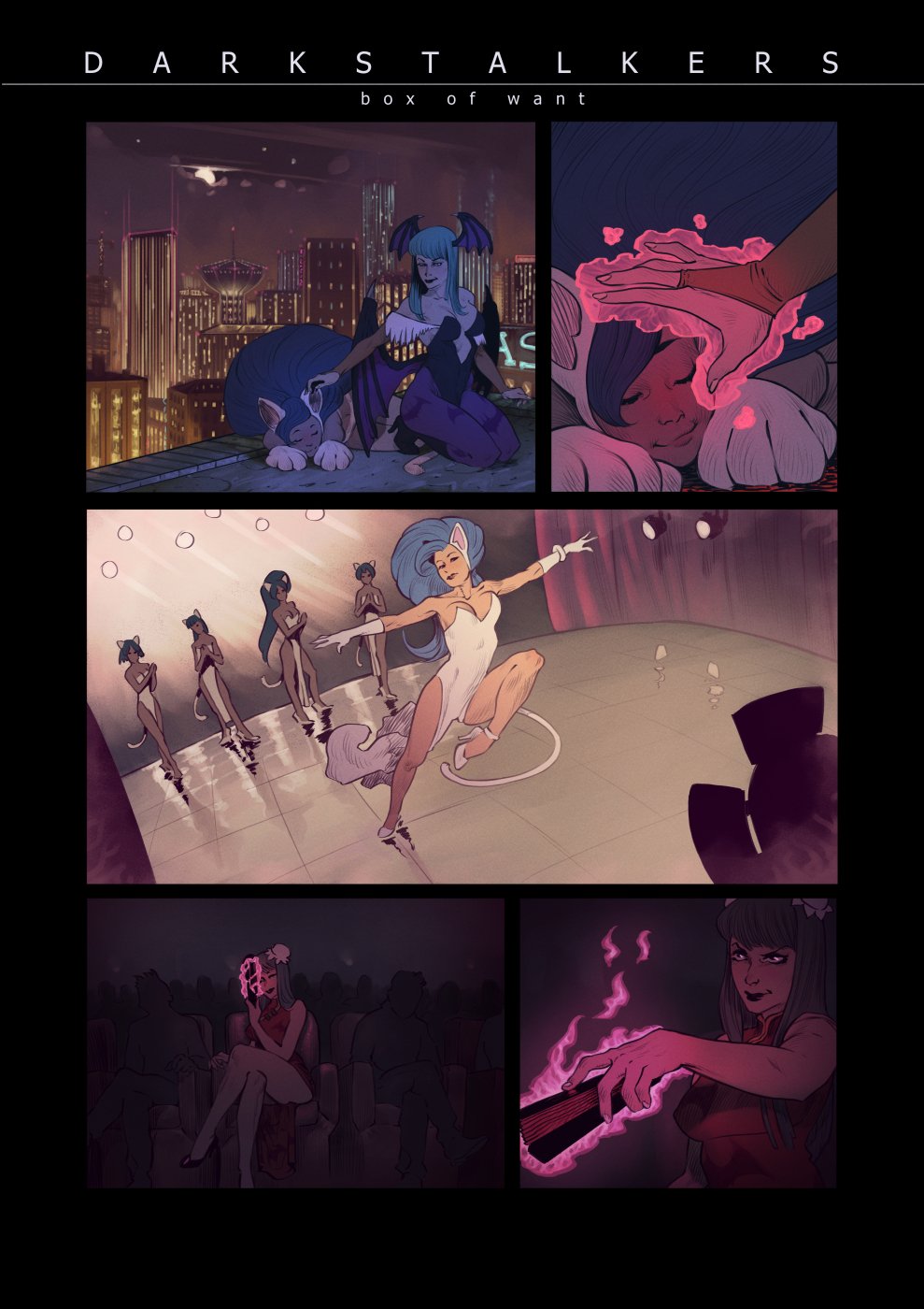 DarkStalkers Comic [BoxOfWant] 1 . DarkStalkers Comic  - Chapter 1 [BoxOfWant] – page 1