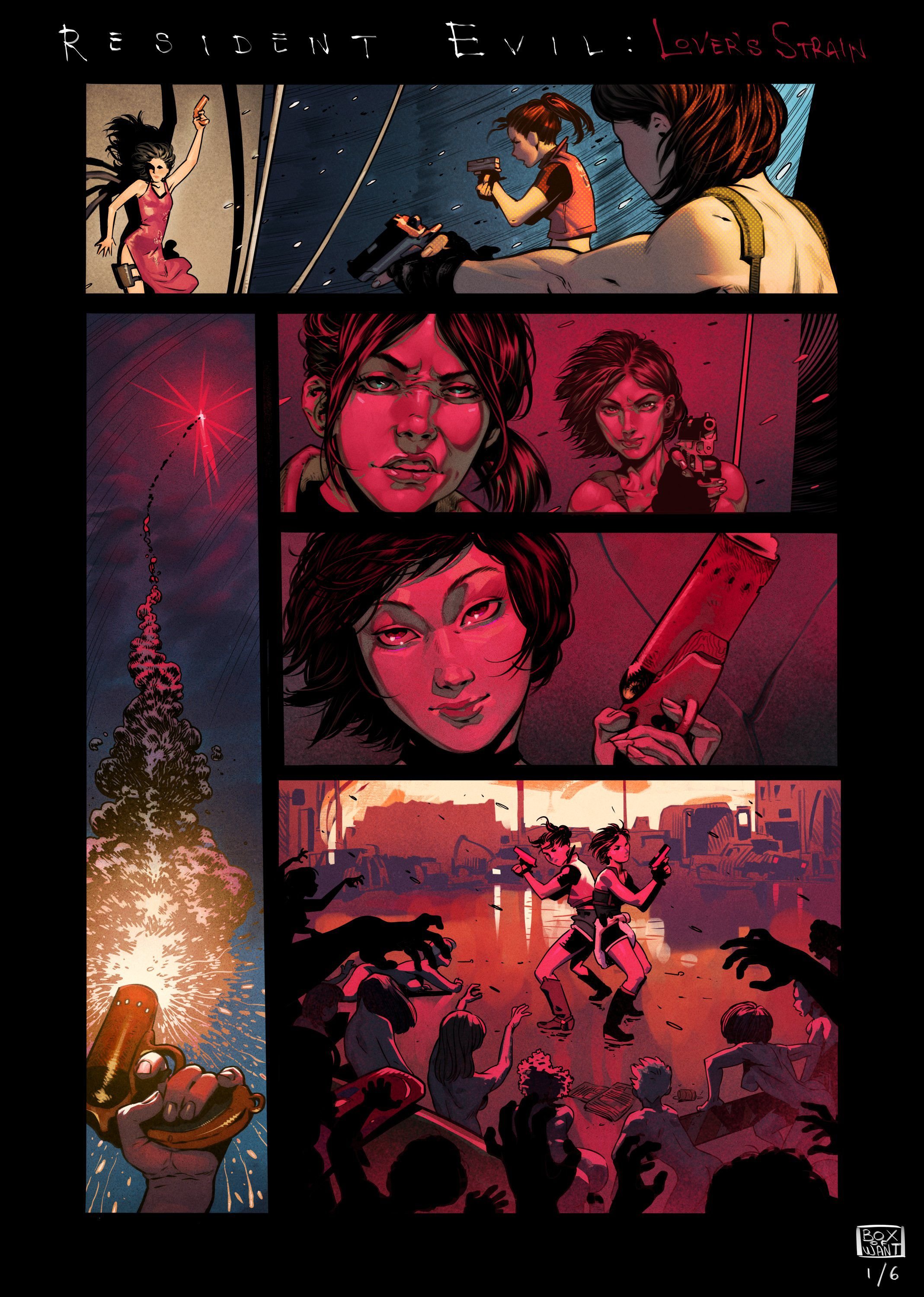 Lover’s Strain (Resident Evil) [BoxOfWant] 1 . Lover's Strain - Chapter 1 (Resident Evil) [BoxOfWant] – page 2
