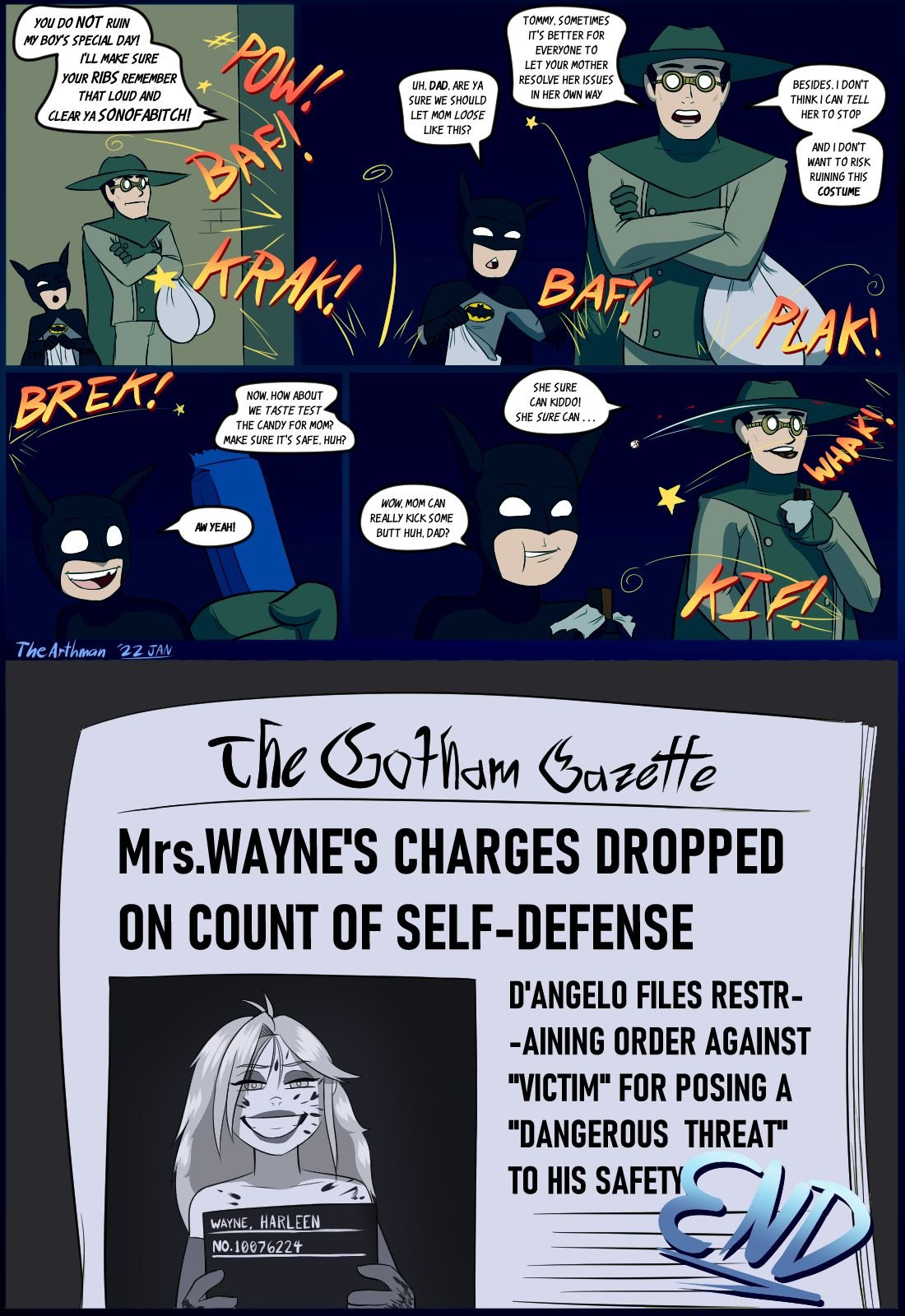Whatever Happened To The Caped Crusader? (Batman) [The Arthman] 1 . Whatever Happened To The Caped Crusader? - Chapter 1 (Batman) [The Arthman] – page 11