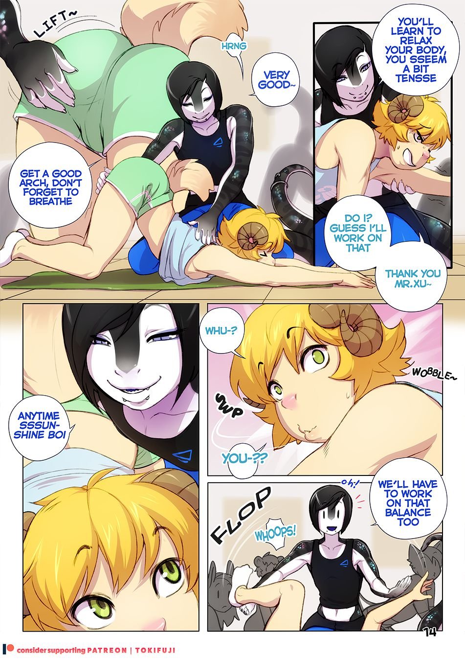 Under Wraps [Tokifuji] 1 . Under Wraps - Chapter 1 [Tokifuji] – page 14