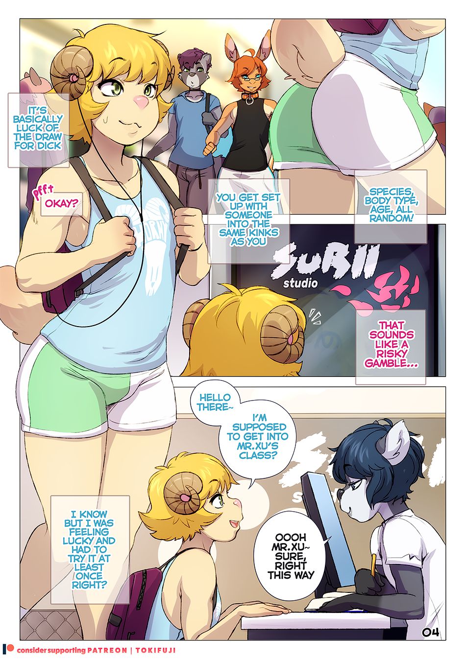 Under Wraps [Tokifuji] 1 . Under Wraps - Chapter 1 [Tokifuji] – page 4