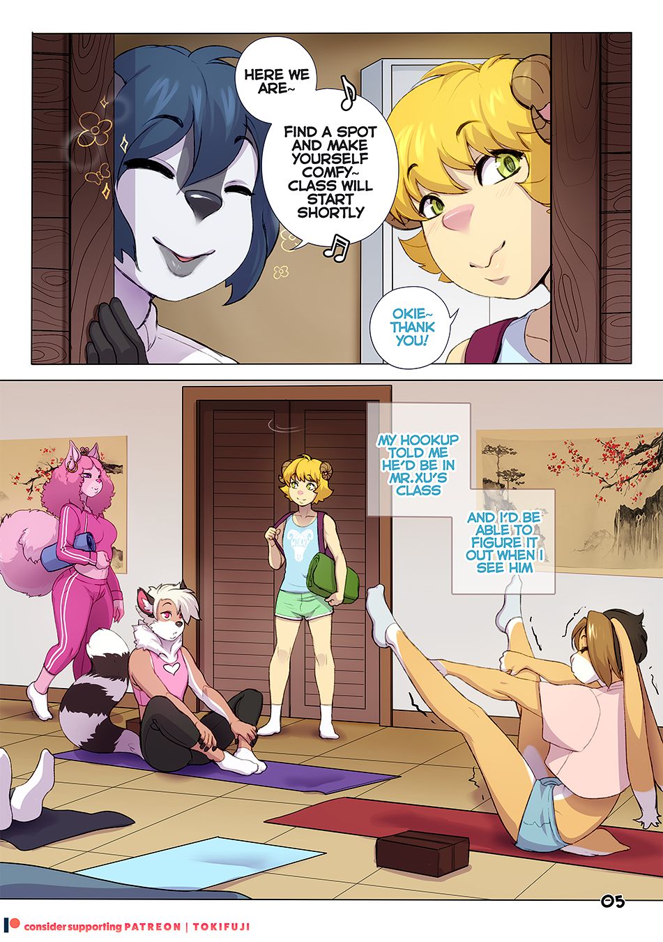 Under Wraps [Tokifuji] 1 . Under Wraps - Chapter 1 [Tokifuji] – page 5