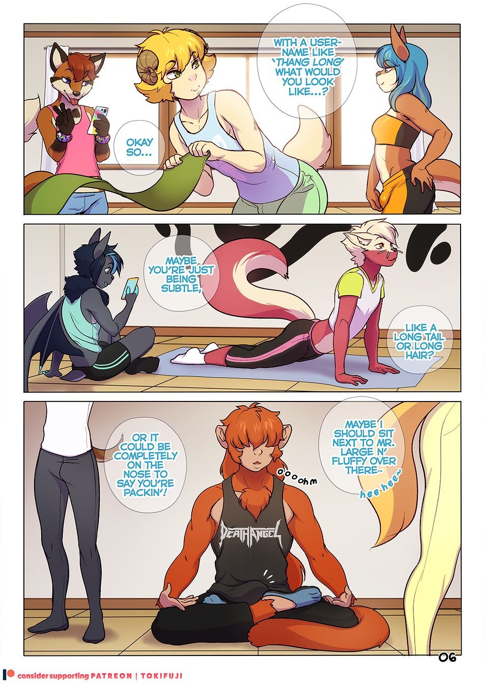 Under Wraps [Tokifuji] 1 . Under Wraps - Chapter 1 [Tokifuji] – page 6