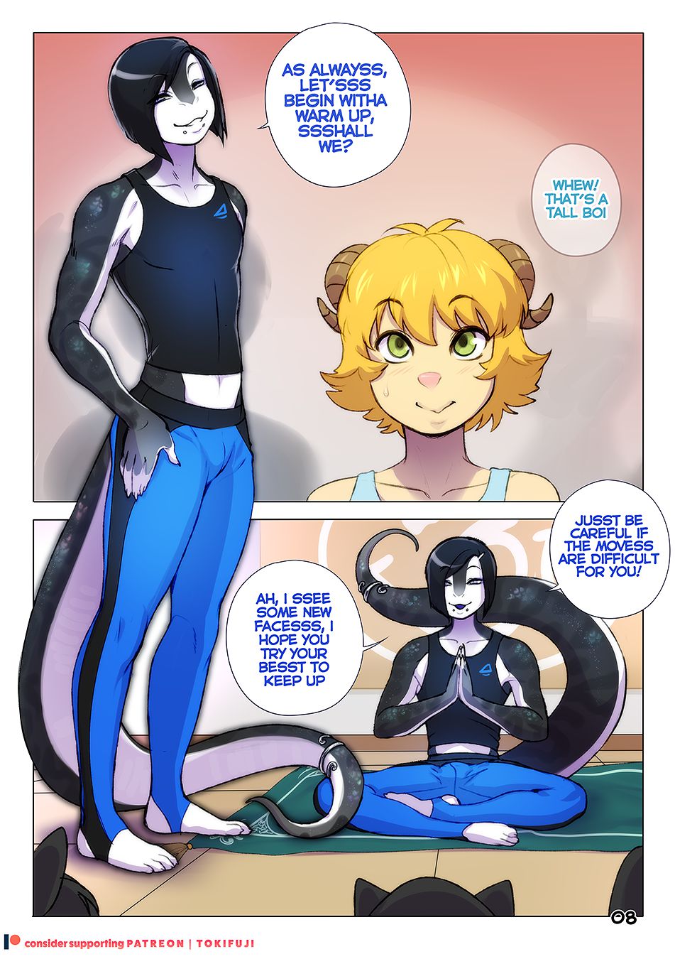 Under Wraps [Tokifuji] 1 . Under Wraps - Chapter 1 [Tokifuji] – page 8