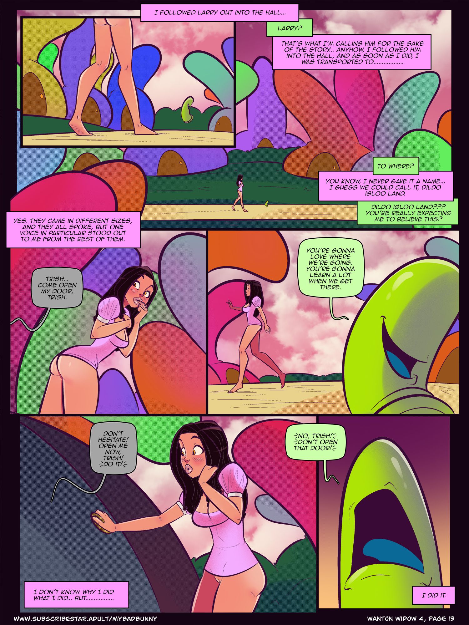 Wanton Widow [My Bad Bunny] 4 . Wanton Widow - Chapter 4 [My Bad Bunny] – page 14