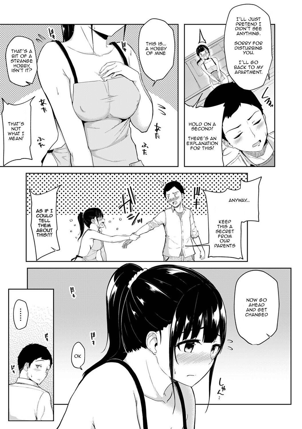 I Woke Up to my Naked Apron Sister and Tried Fucking Her [Yuna] 1 . I Woke Up to my Naked Apron Sister and Tried Fucking Her - Chapter 1 [Yuna] – page 4