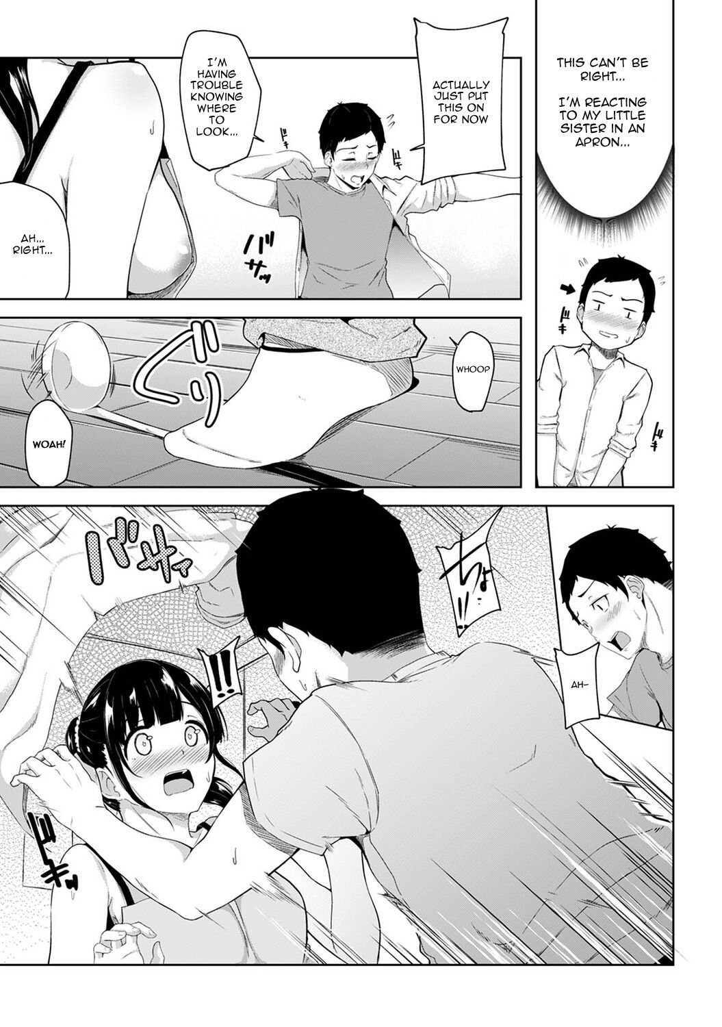 I Woke Up to my Naked Apron Sister and Tried Fucking Her [Yuna] 1 . I Woke Up to my Naked Apron Sister and Tried Fucking Her - Chapter 1 [Yuna] – page 6