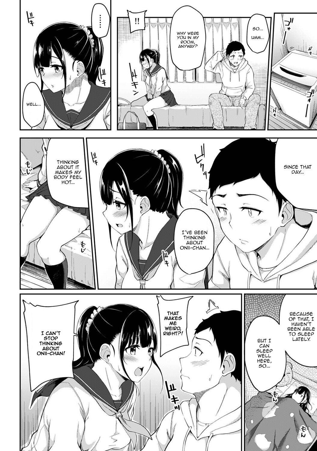 I Woke Up to my Naked Apron Sister and Tried Fucking Her [Yuna] 2 . I Woke Up to my Naked Apron Sister and Tried Fucking Her - Chapter 2 [Yuna] – page 7