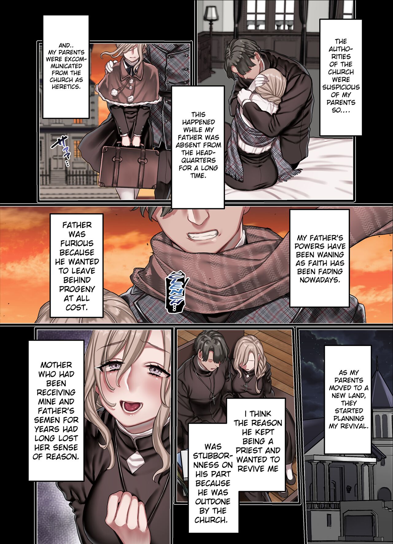 Logunov Church And The Heretic Family [Rororogi Mogera] 1 . Logunov Church And The Heretic Family - Chapter 1 [Rororogi Mogera] – page 58