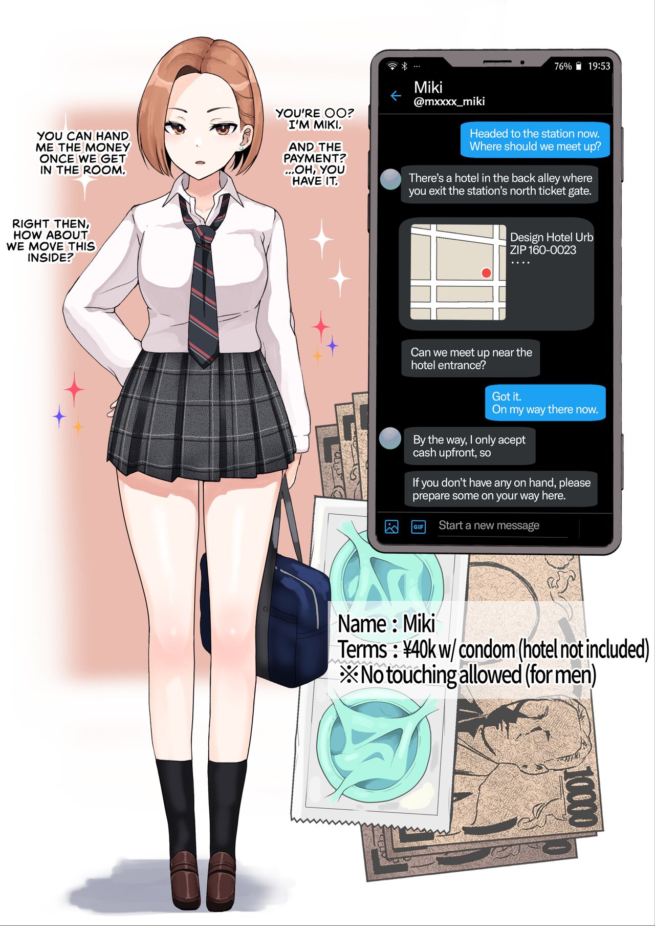 Compensated Dating 4P Harlem Irresponsible Creampie [Sasanoha Toro] 1 . Compensated Dating 4P Harlem Irresponsible Creampie - Chapter 1 [Sasanoha Toro] – page 10