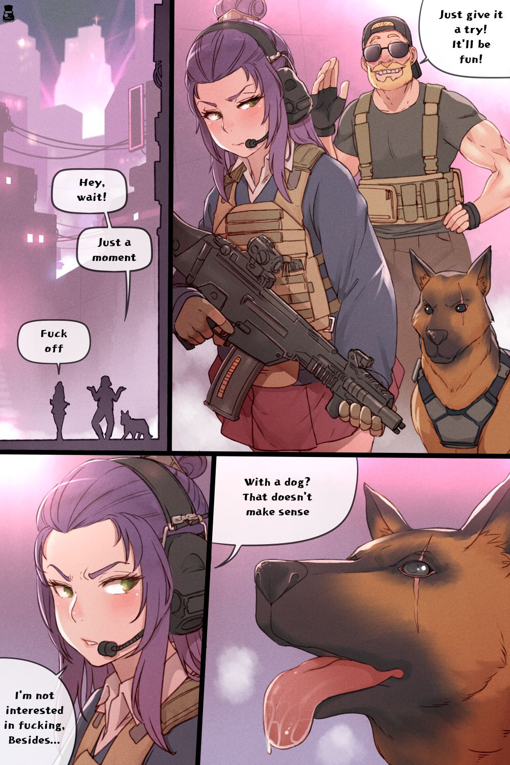 One Bad Dog One Good Girl [Mr.takealook] 1 . One Bad Dog One Good Girl - Chapter 1 [Mr.takealook] – page 3
