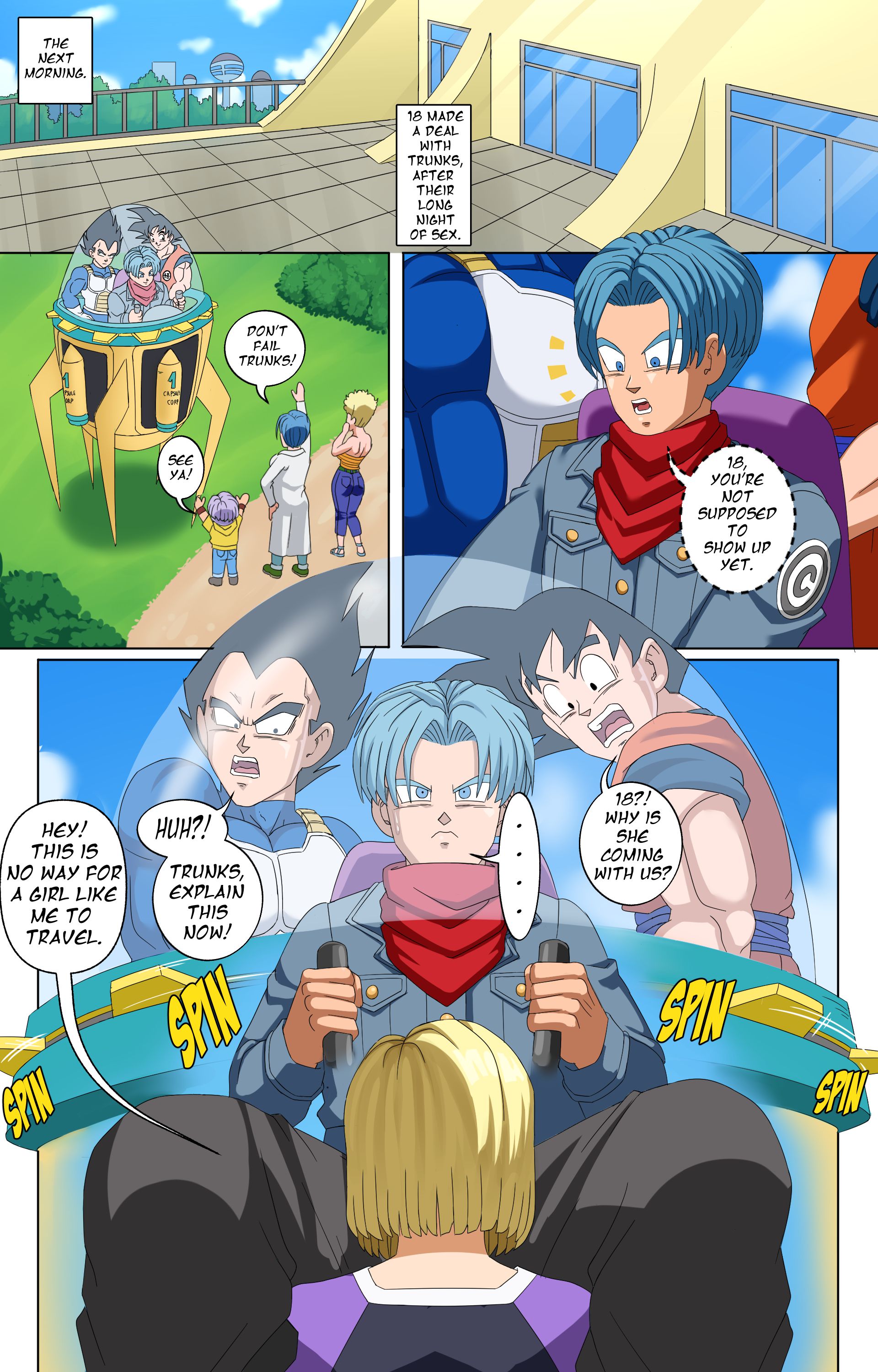 Meeting Android 18 Yet Again (Dragon Ball Super) [PinkPawg] 1 . Android 18 and Trunks - Chapter 1 (Dragon Ball Z) [PinkPawg] – page 23