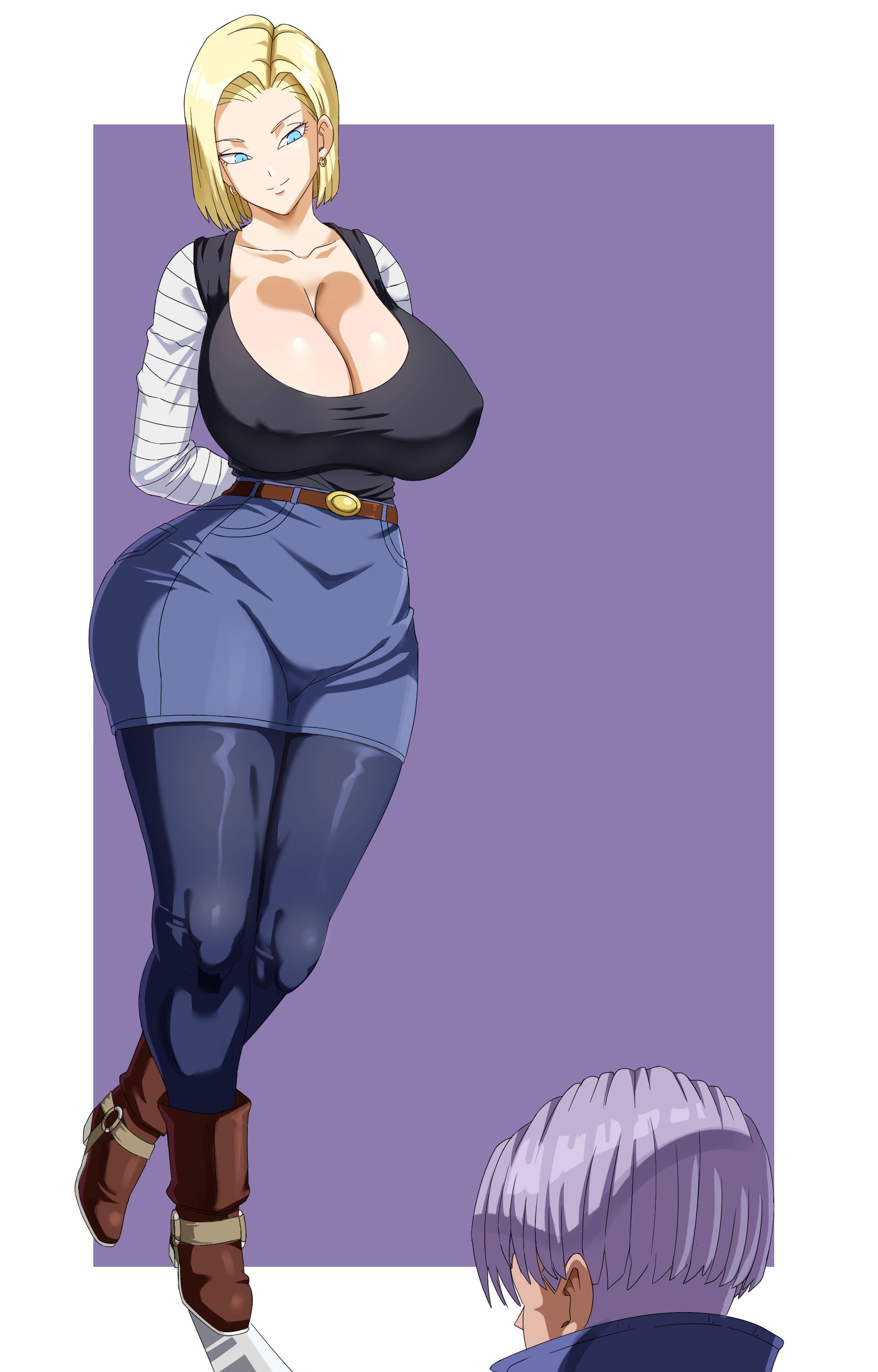 Meeting Android 18 Yet Again (Dragon Ball Super) [PinkPawg] 1 . Android 18 and Trunks - Chapter 1 (Dragon Ball Z) [PinkPawg] – page 24