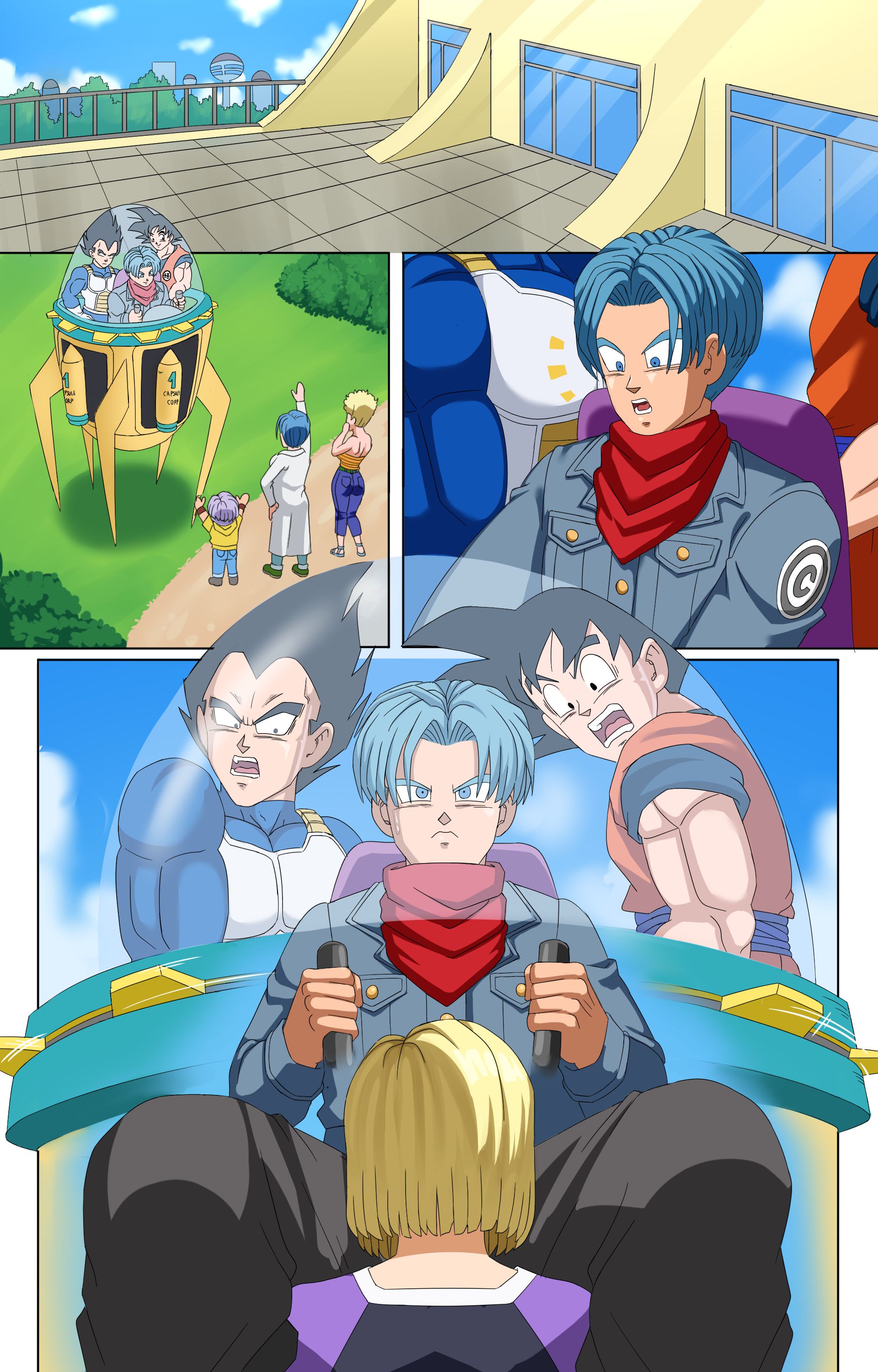Meeting Android 18 Yet Again (Dragon Ball Super) [PinkPawg] 1 . Android 18 and Trunks - Chapter 1 (Dragon Ball Z) [PinkPawg] – page 46
