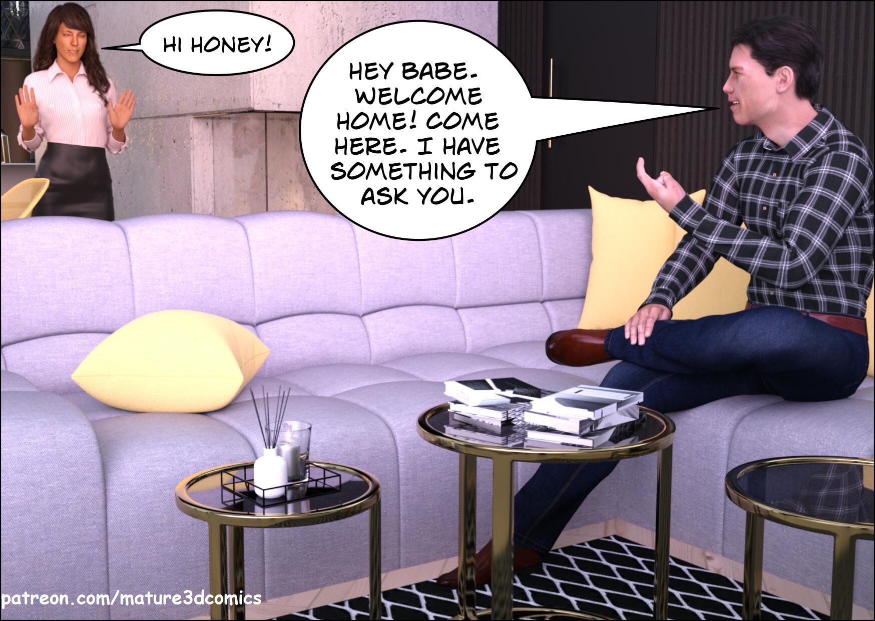 Denial [Mature3DComics] 1 . Denial - Chapter 1 [Mature3DComics] – page 1