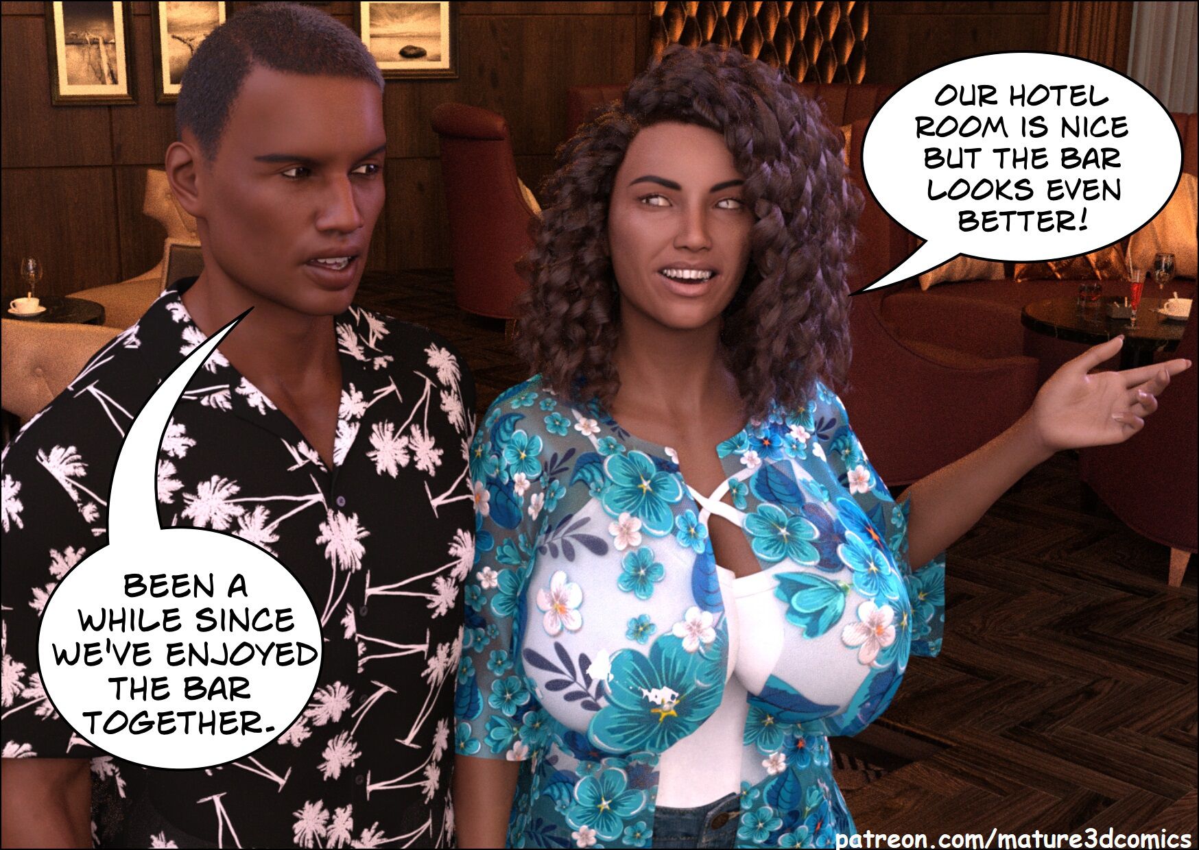 Private Affairs [Mature3DComics] 2 . Private Affairs - Chapter 2 [Mature3DComics] – page 2