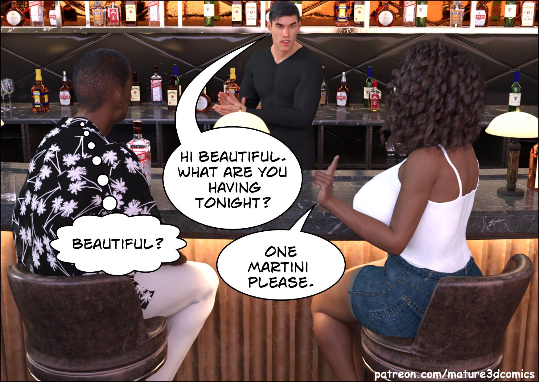 Private Affairs [Mature3DComics] 2 . Private Affairs - Chapter 2 [Mature3DComics] – page 3