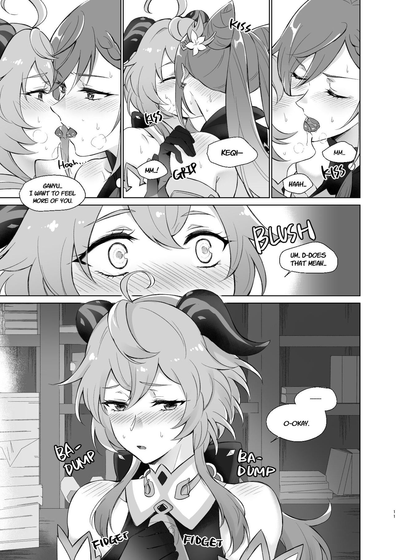 Sleep with me, Ganyu (Genshin Impact) [Negom] 1 . Sleep with me, Ganyu - Chapter 1 (Genshin Impact) [Negom] – page 10