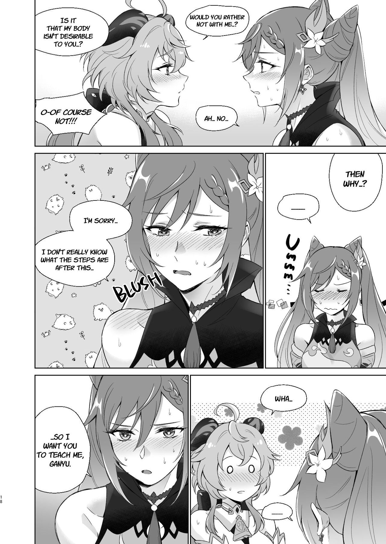 Sleep with me, Ganyu (Genshin Impact) [Negom] 1 . Sleep with me, Ganyu - Chapter 1 (Genshin Impact) [Negom] – page 17