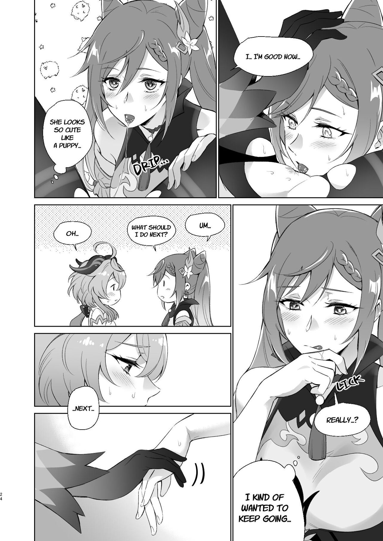 Sleep with me, Ganyu (Genshin Impact) [Negom] 1 . Sleep with me, Ganyu - Chapter 1 (Genshin Impact) [Negom] – page 23