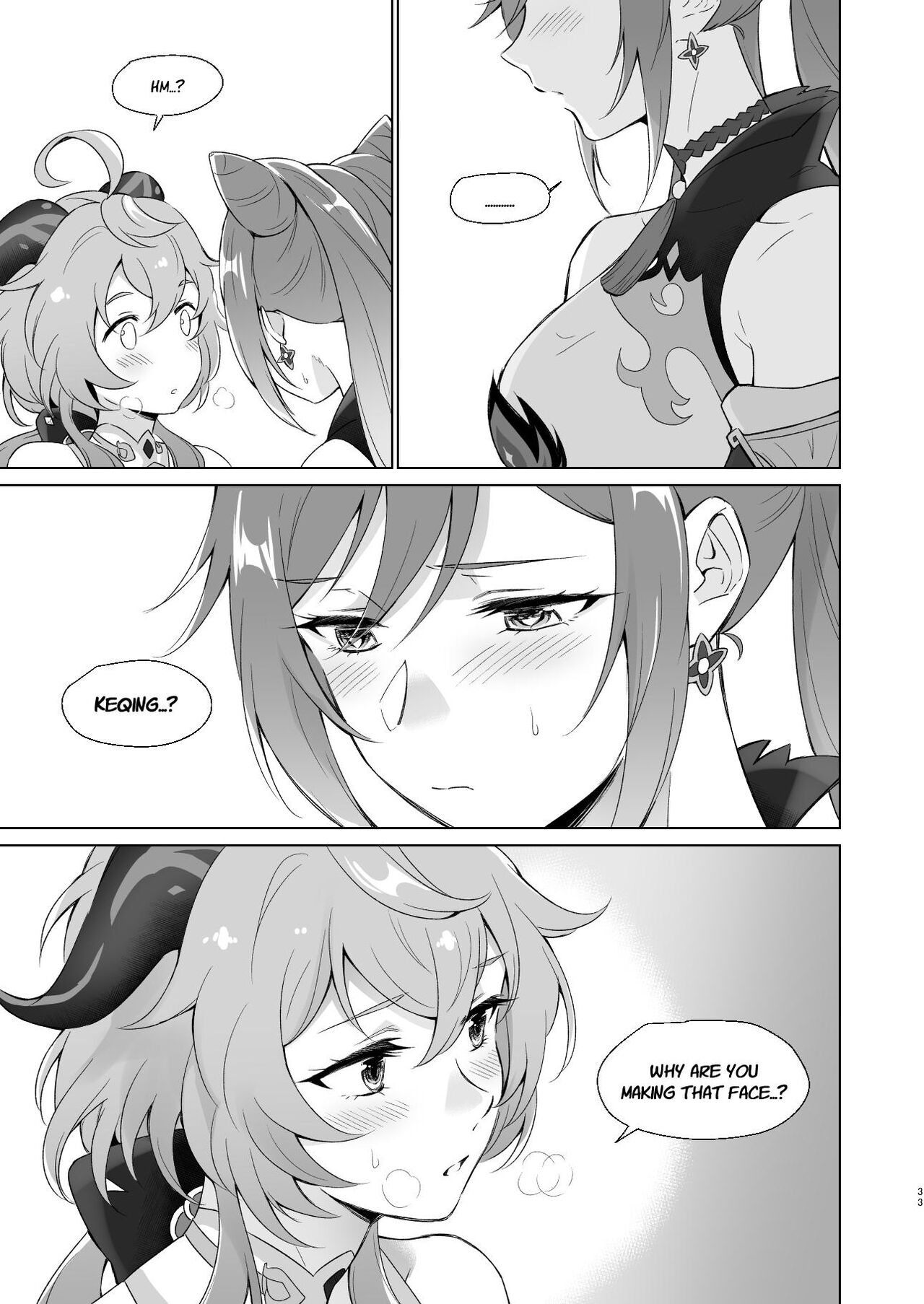 Sleep with me, Ganyu (Genshin Impact) [Negom] 1 . Sleep with me, Ganyu - Chapter 1 (Genshin Impact) [Negom] – page 32